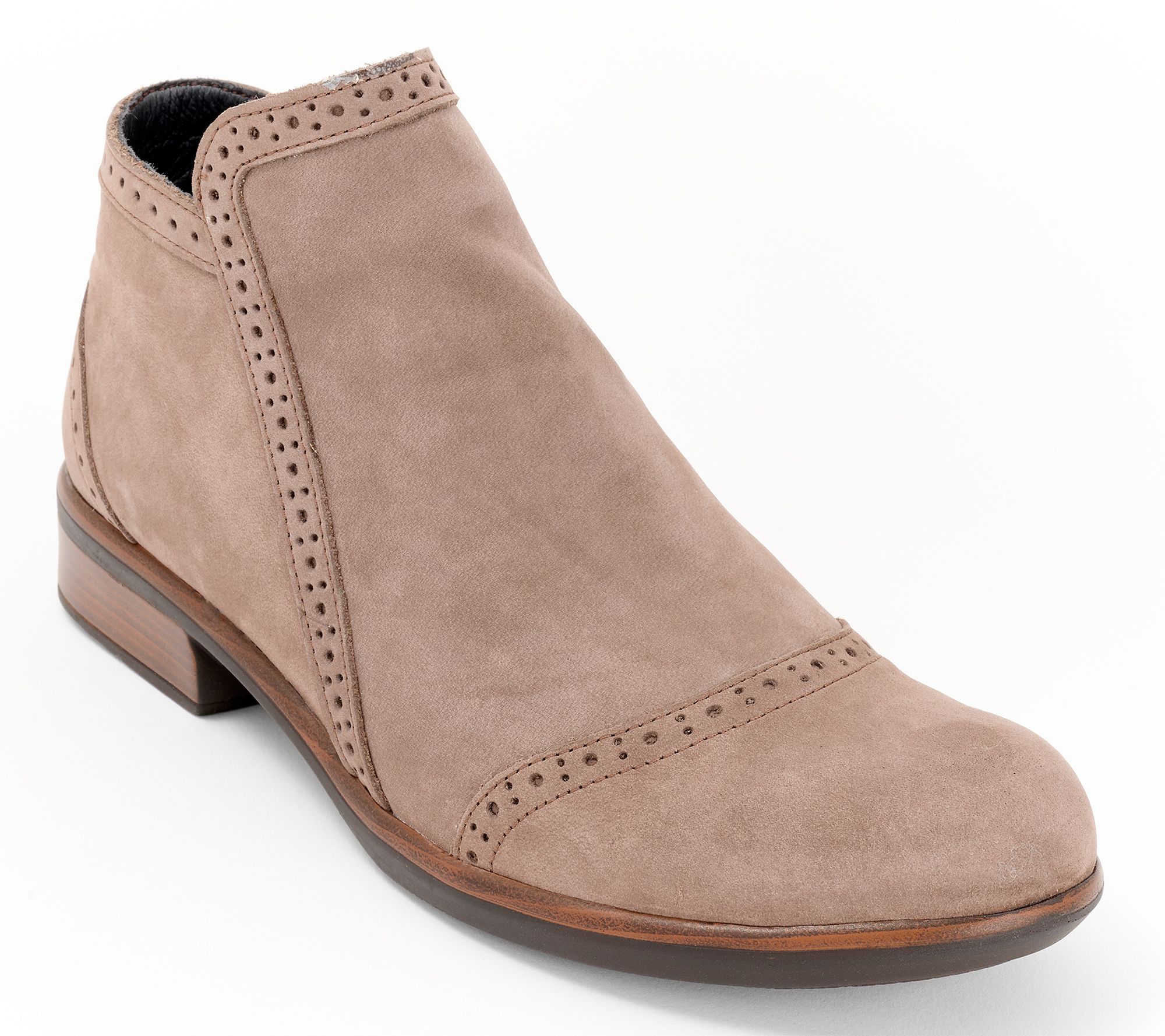"As Is" Naot Nubuck Ankle Boots- Nefasi