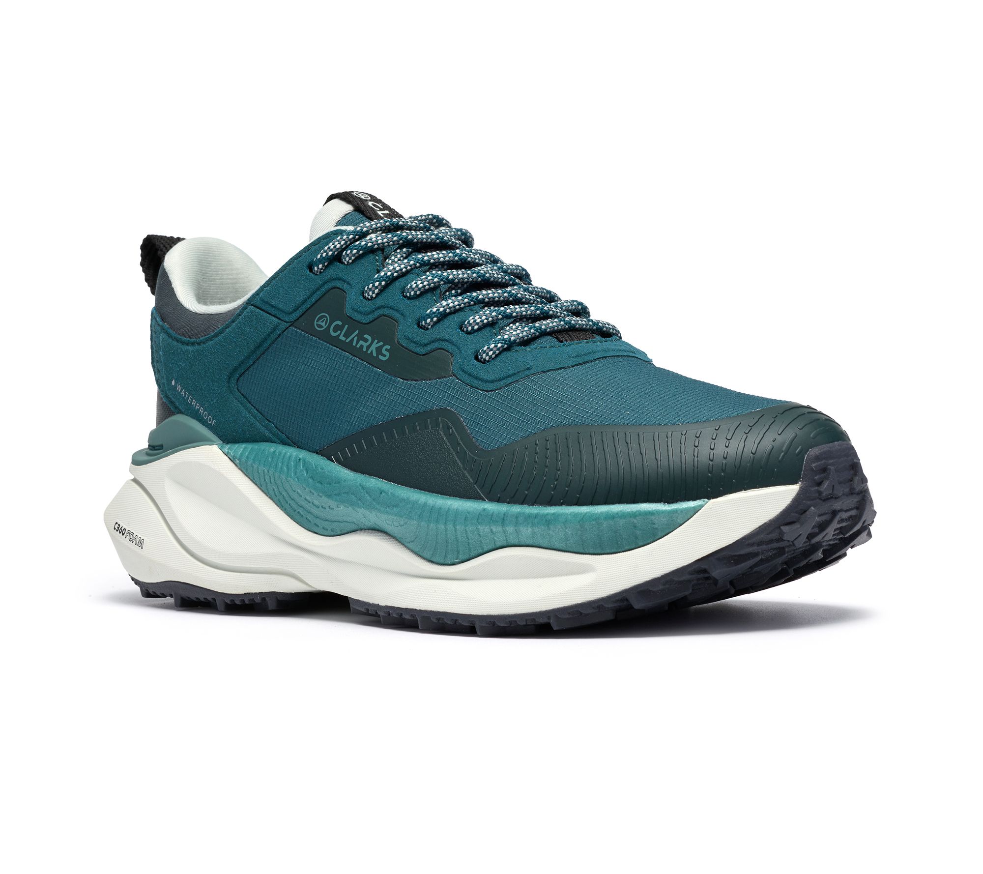 Clarks Signature Lace -Up Sneakers -Pace Trail Go