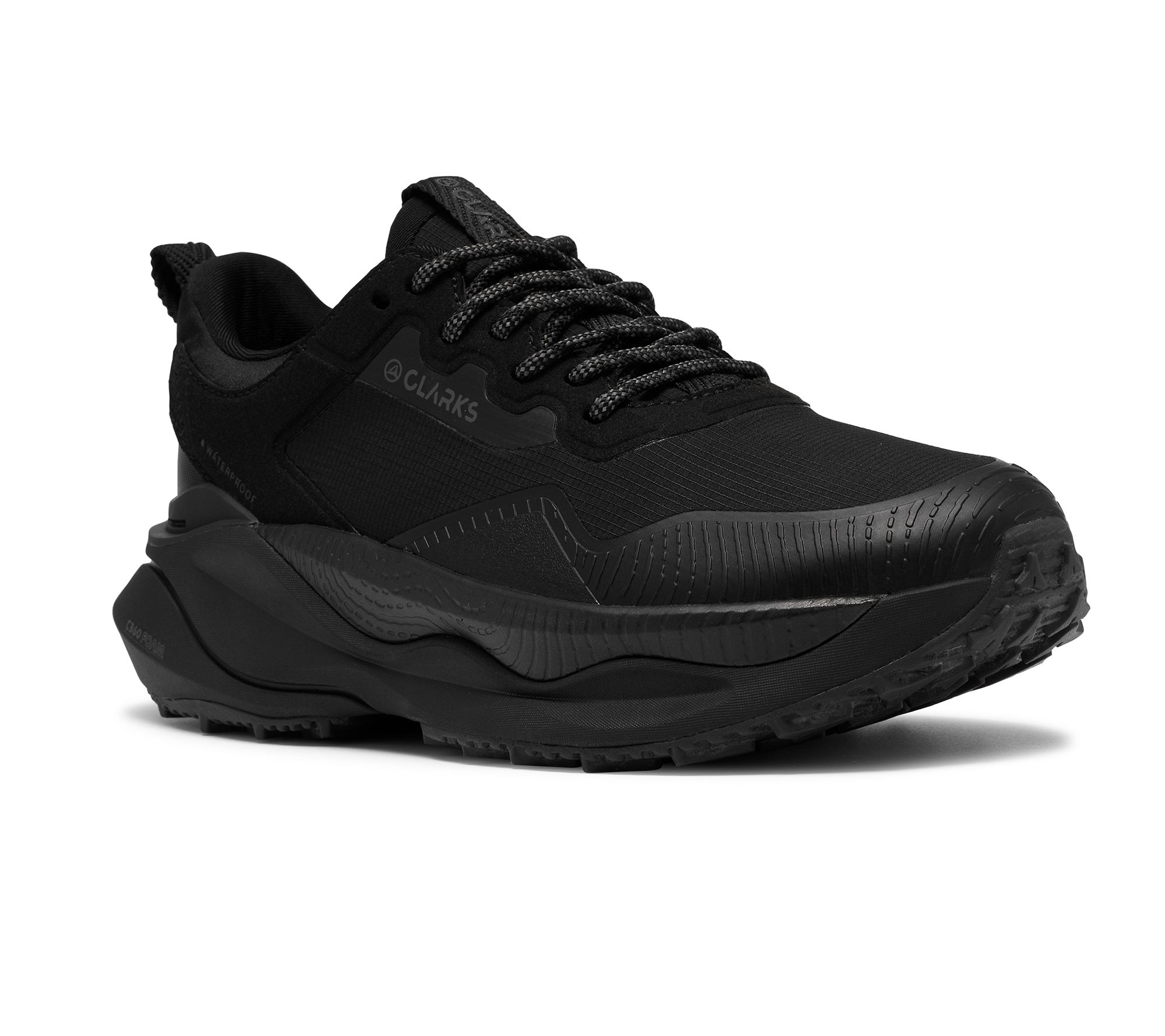 Clarks Signature Lace -Up Sneakers -Pace Trail Go