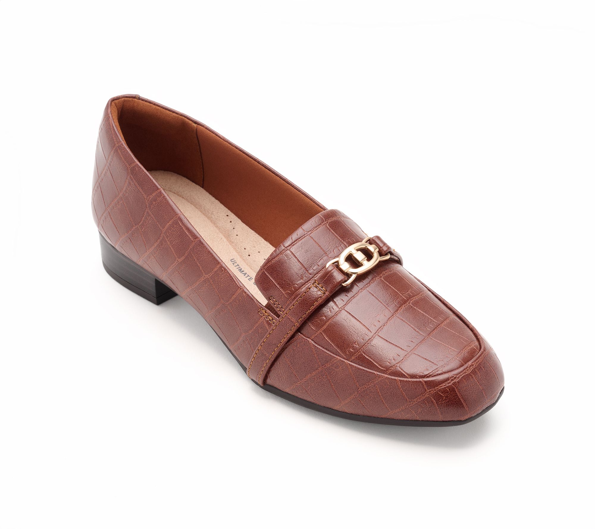  Clarks Collection Leather Loafers -Juliet Teagan