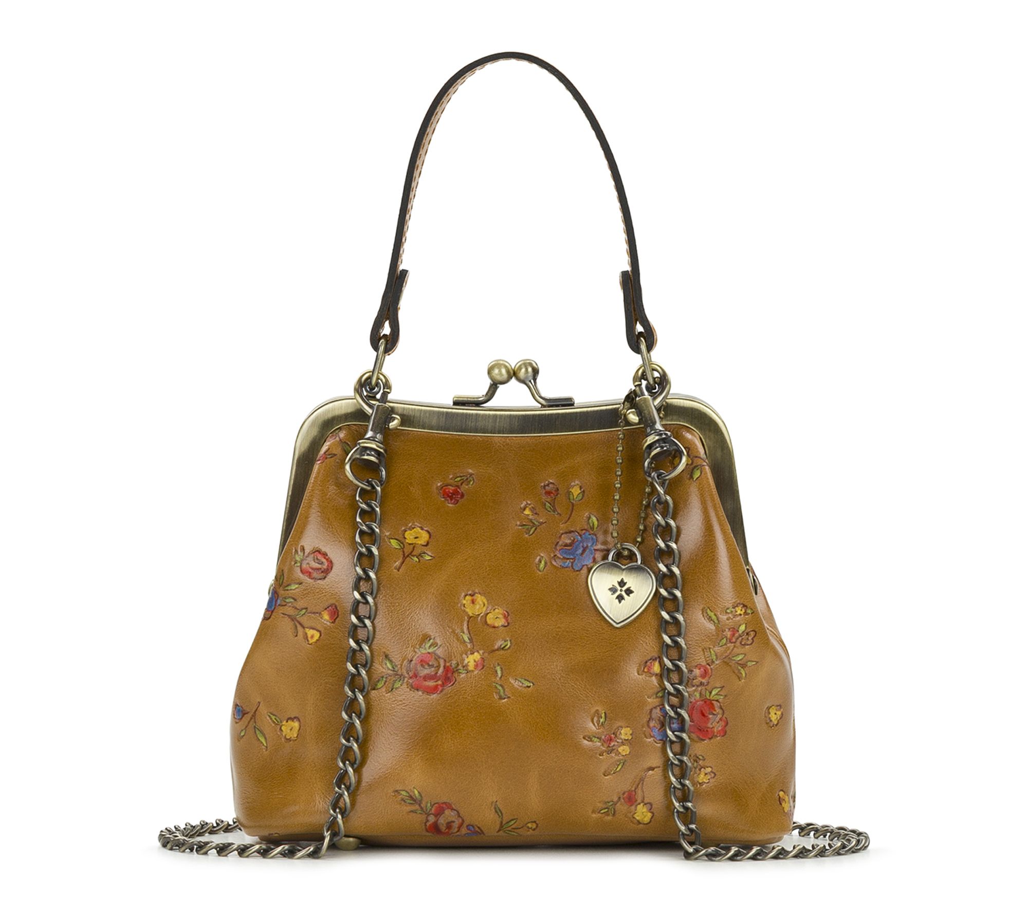 Patricia Nash Mini Laureana Crossbody - Fleur de Jardin Emboss