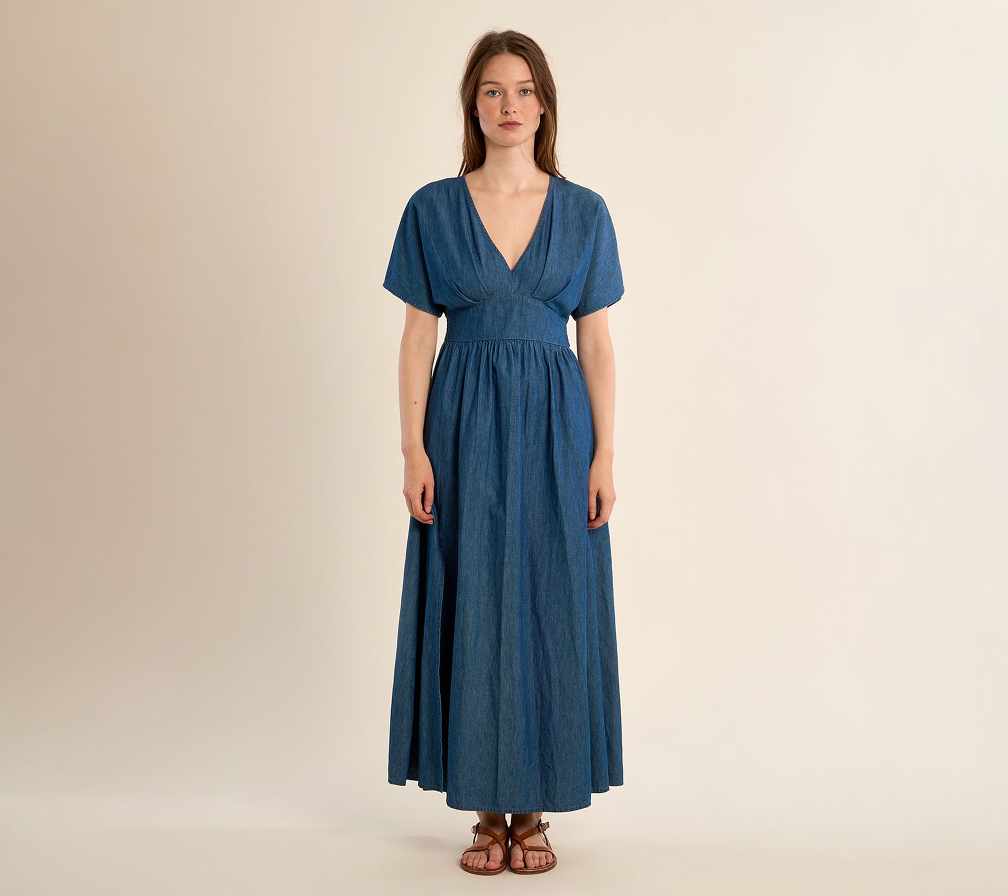 Molly Bracken Maxi Denim Dress