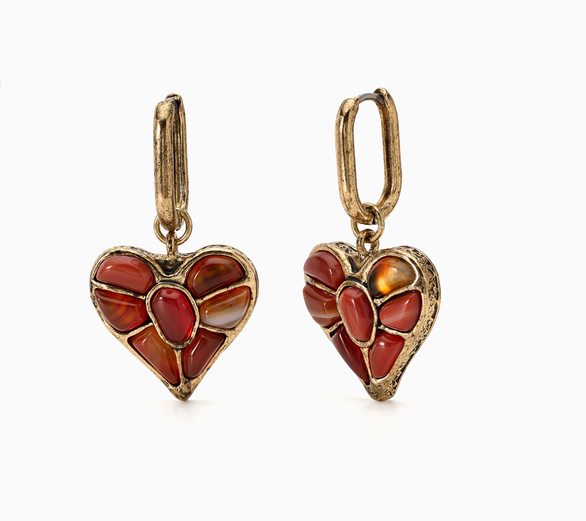 Patricia Nash Heart Dangle Earrings