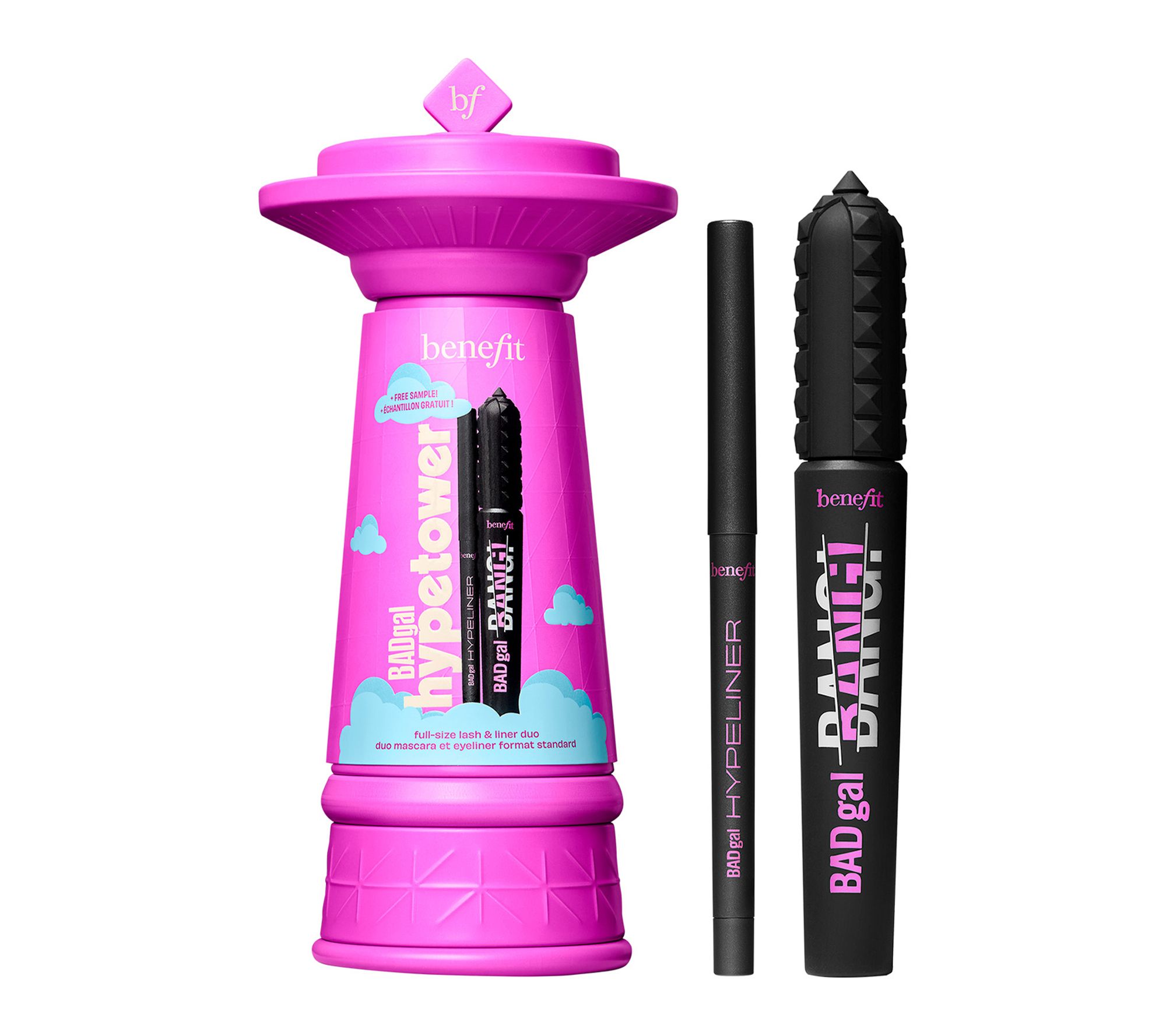 Benefit Cosmeti BADgal Hypetowe r Mascara and E yeliner Kit
