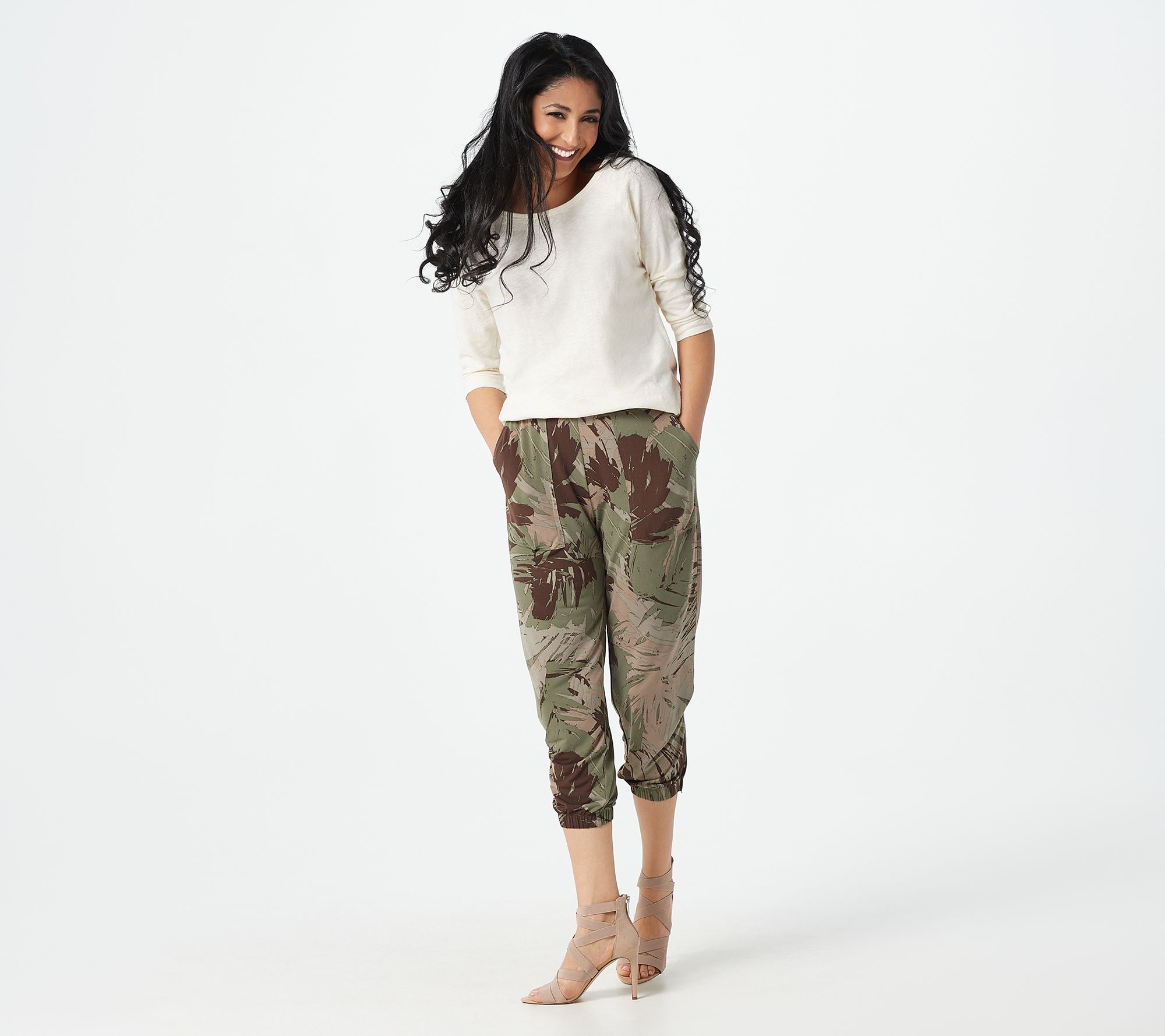 qvc petite jogger pants