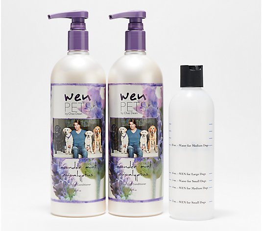 WEN by Chaz Dean Pets 32-oz Cleansing Conditioner Duo