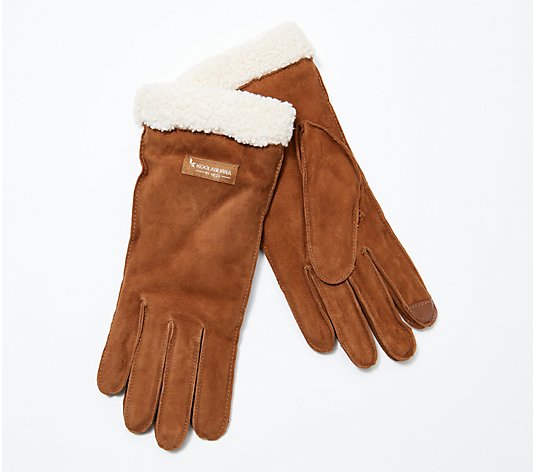 Koolaburra by UGG Leather and Sherpa Gloves