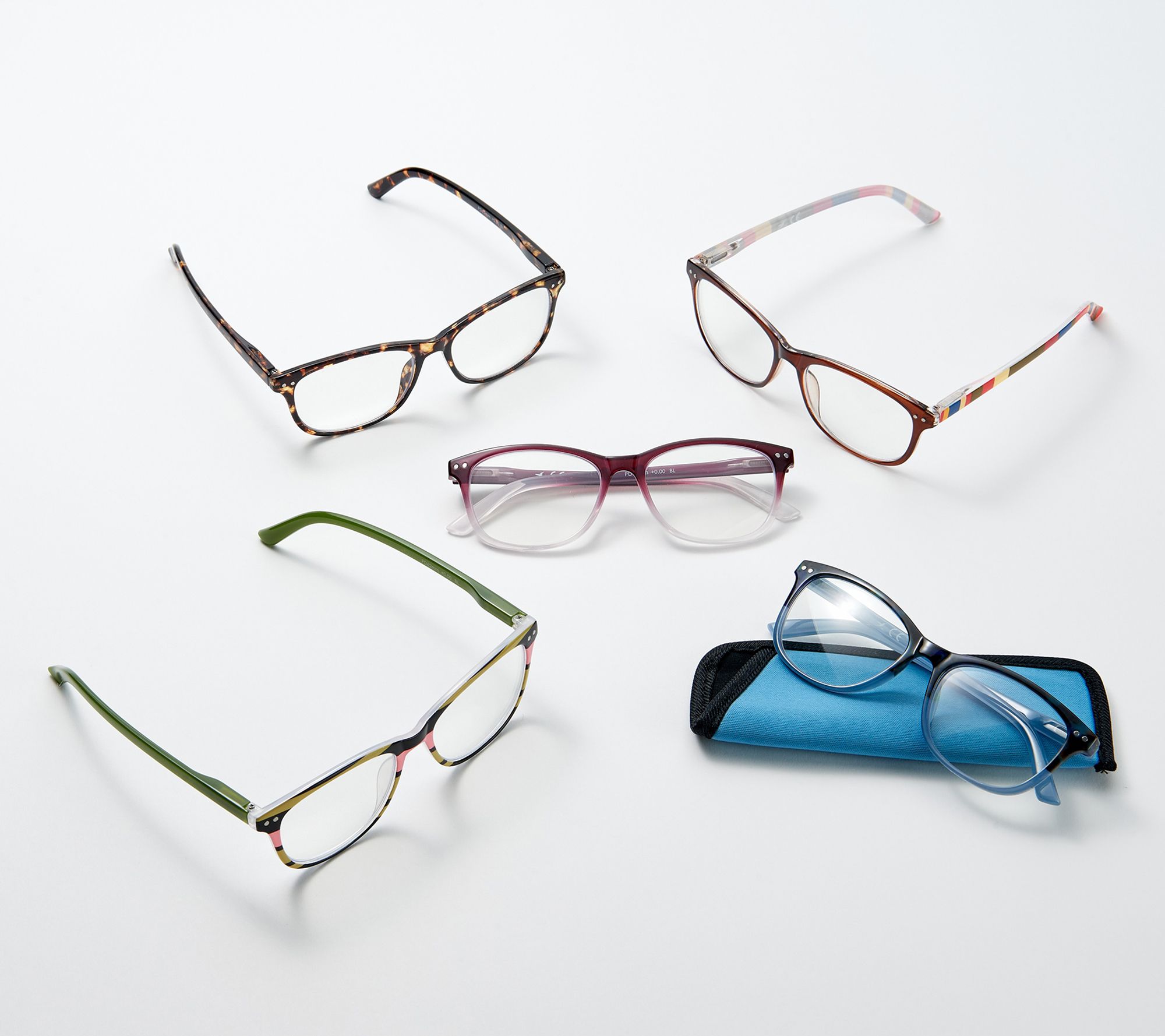 Hummingbird The Madison Set of 5 Blue Light Readers 3-3.5
