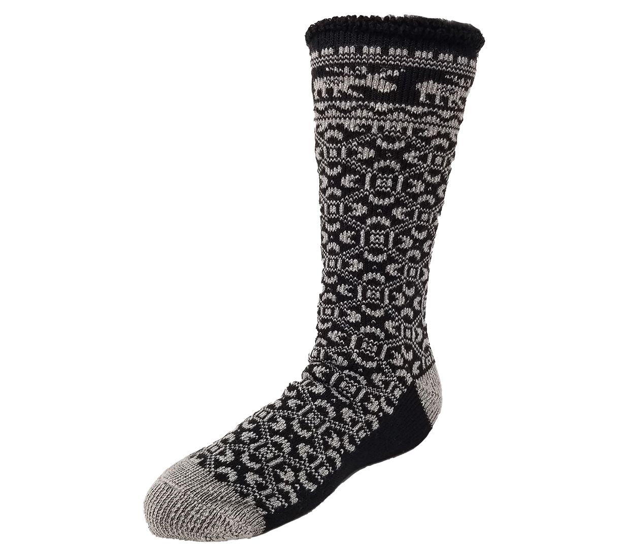 Gaahuu Men's Moose Nordic Thermal Sock 2.7 Tog - QVC.com