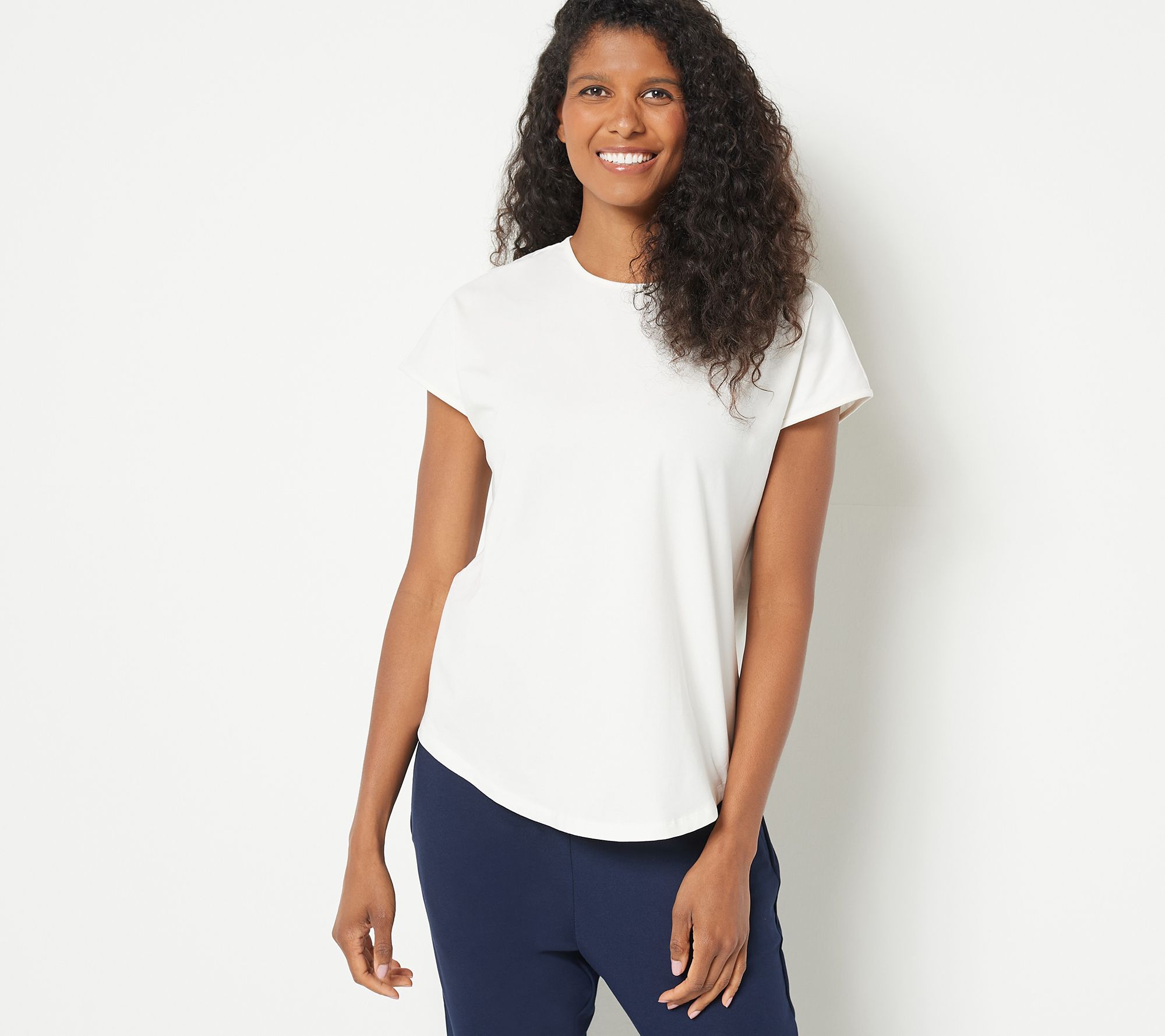 Form & Line by Universal Standard Knit Short Sleeve Tee