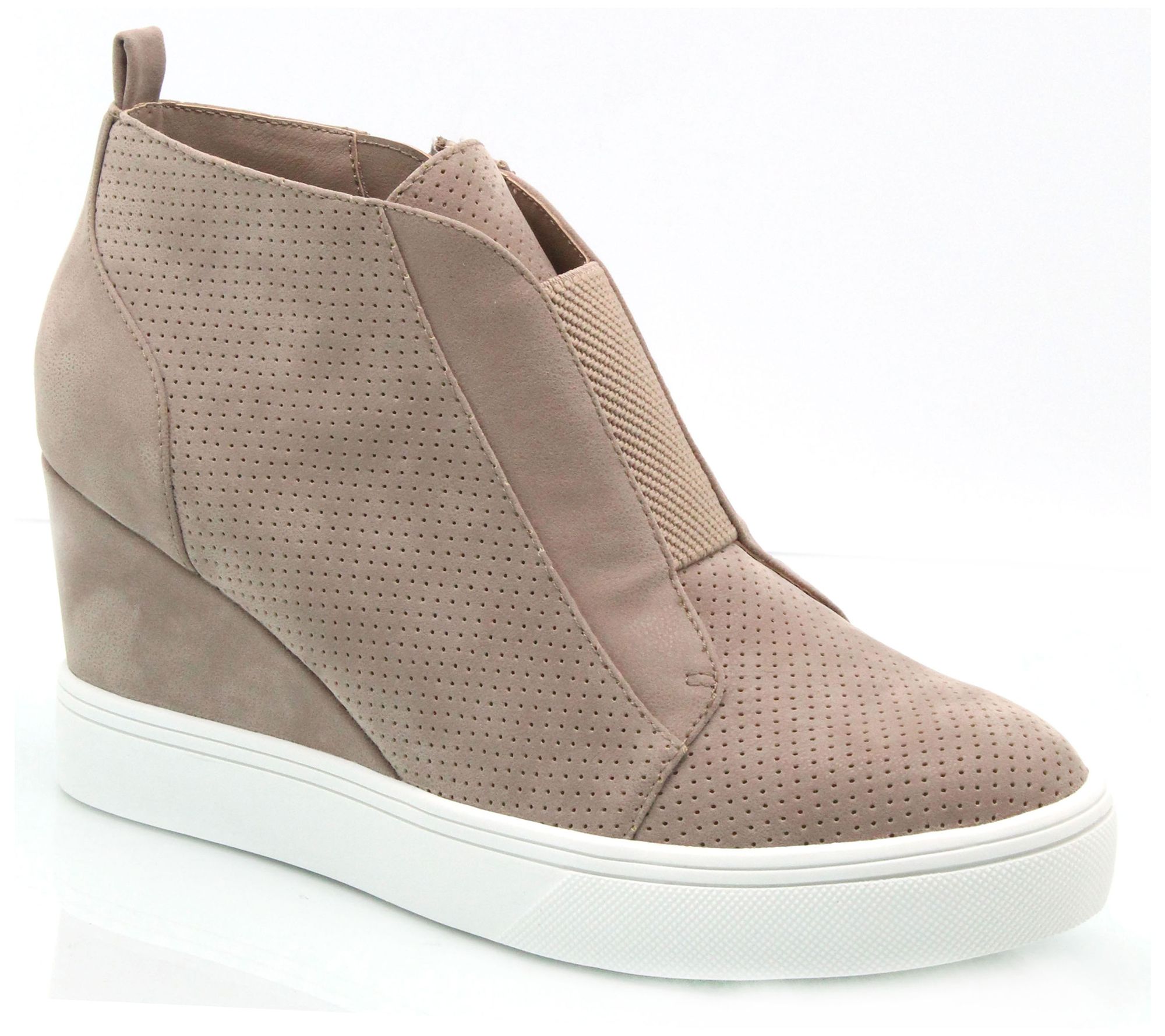 Mia Shoes Women's Sneaker Wedge - Cristie-b - QVC.com