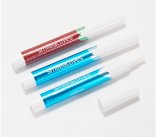 Smileactives Set of 2 Whitening Pens with Bonus Pen Auto-Delivery