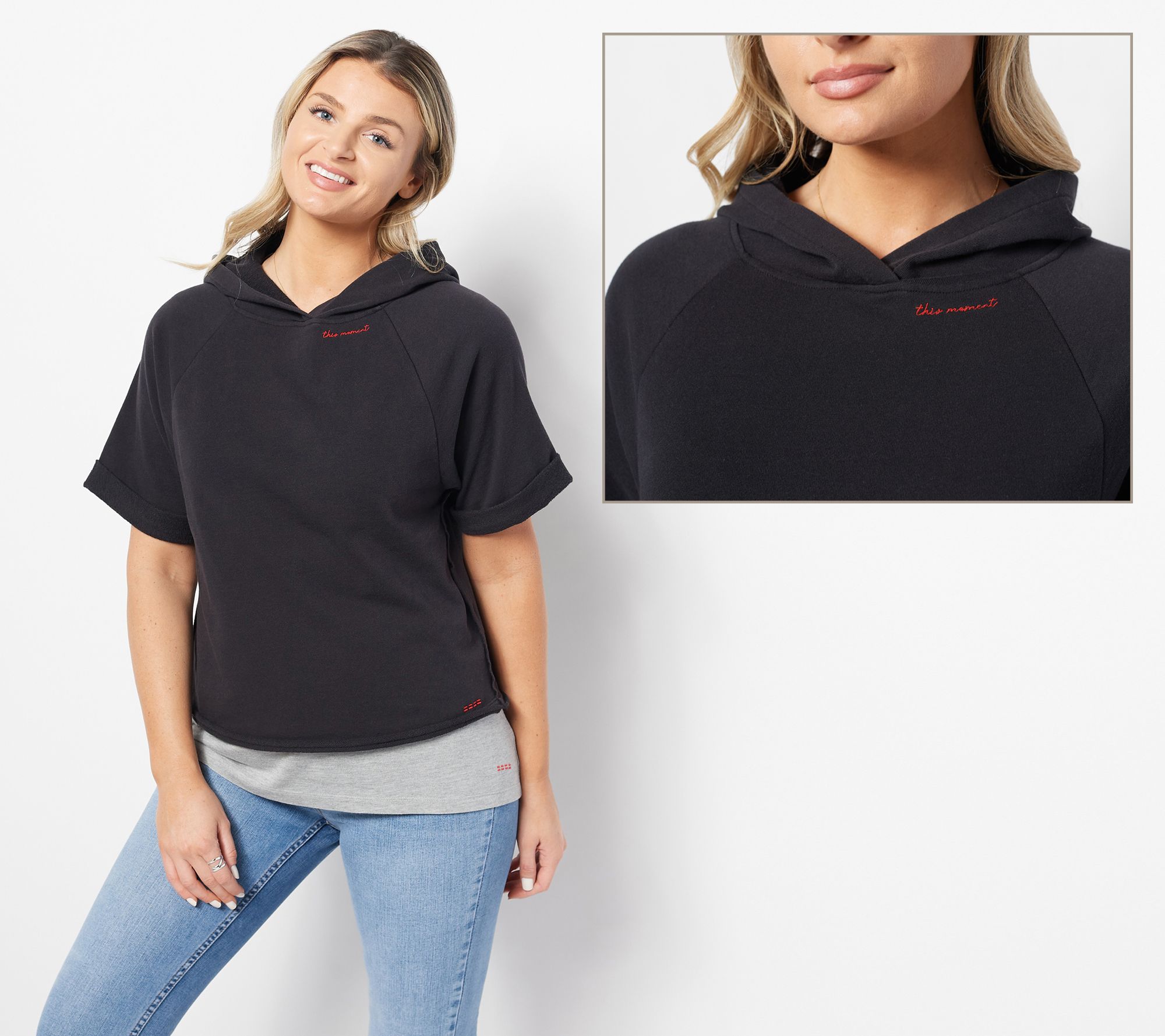 Peace Love World French Terry Sweatshirt