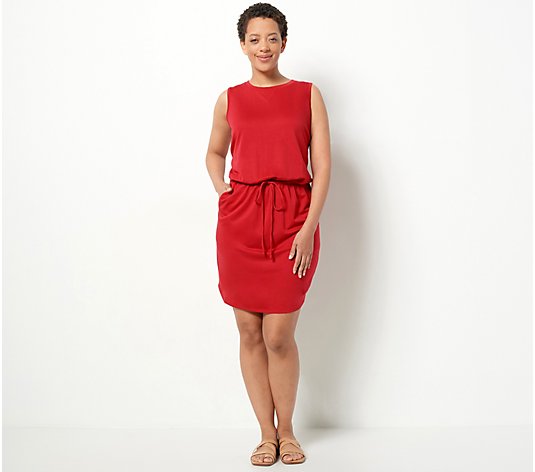 Belle by Kim Gravel Luxe French Terry Tank Dress