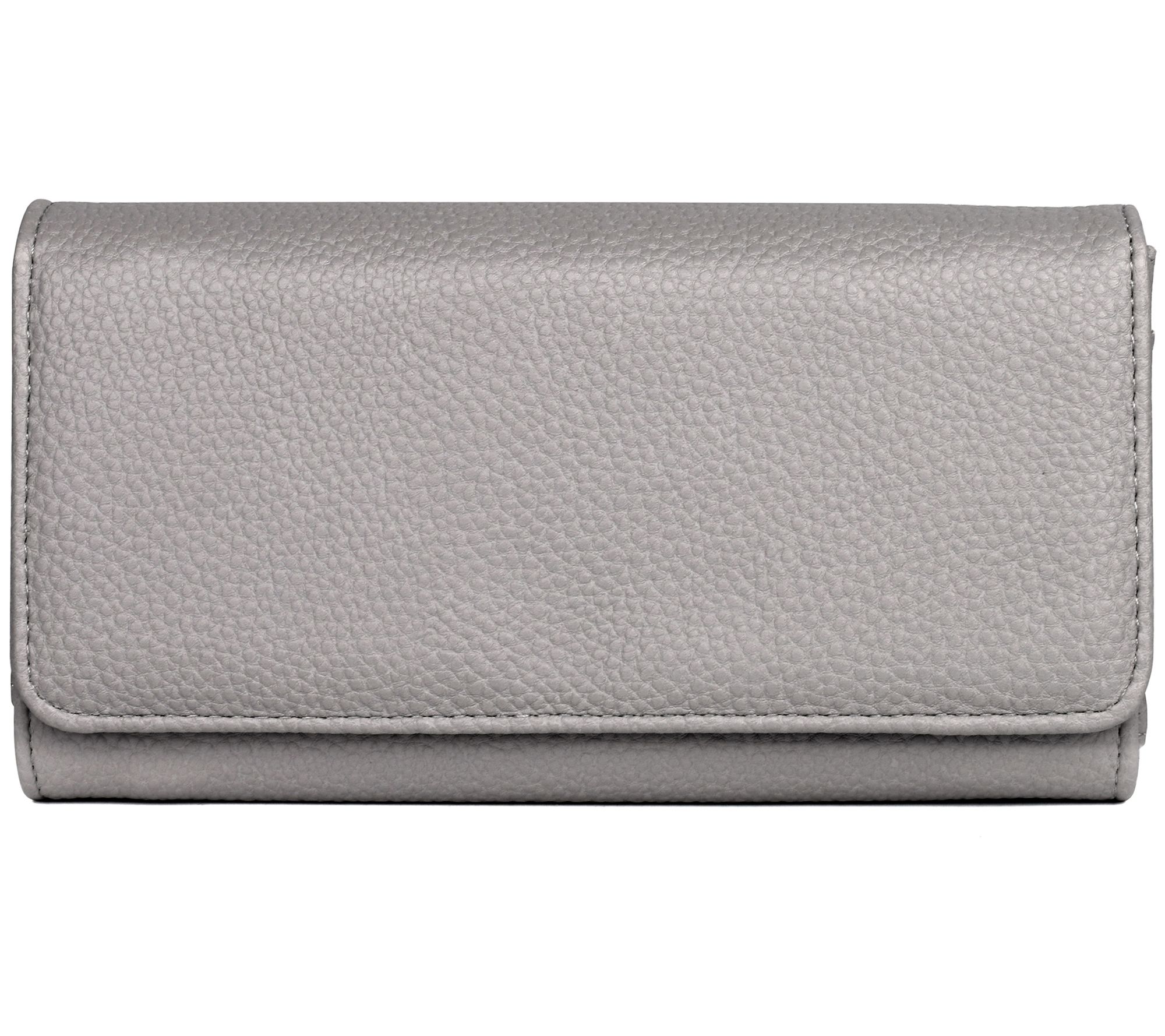 Julia Buxton Pebble RFID Bianca File Organizer