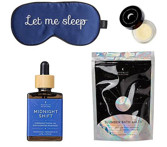 Moonlit Skincare Rested & Radiant Sleep Kit