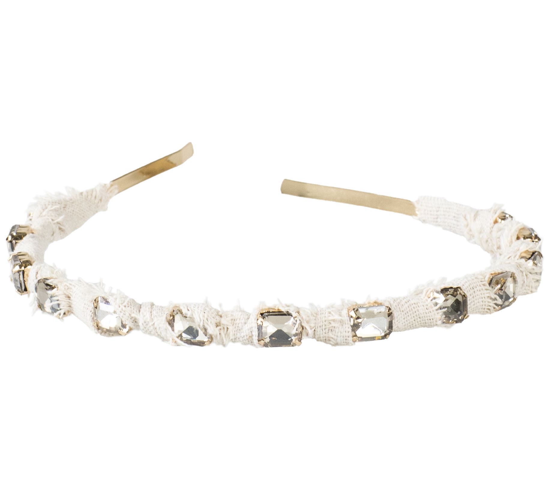 Violet & Brooks Phoebe Linen Fluff Headband