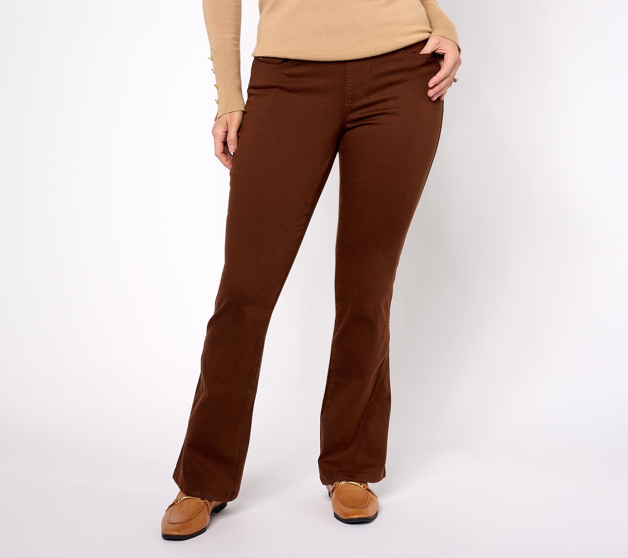 Belle Boho by Kim Gravel Reg TripleLuxe Twill Flare Jean