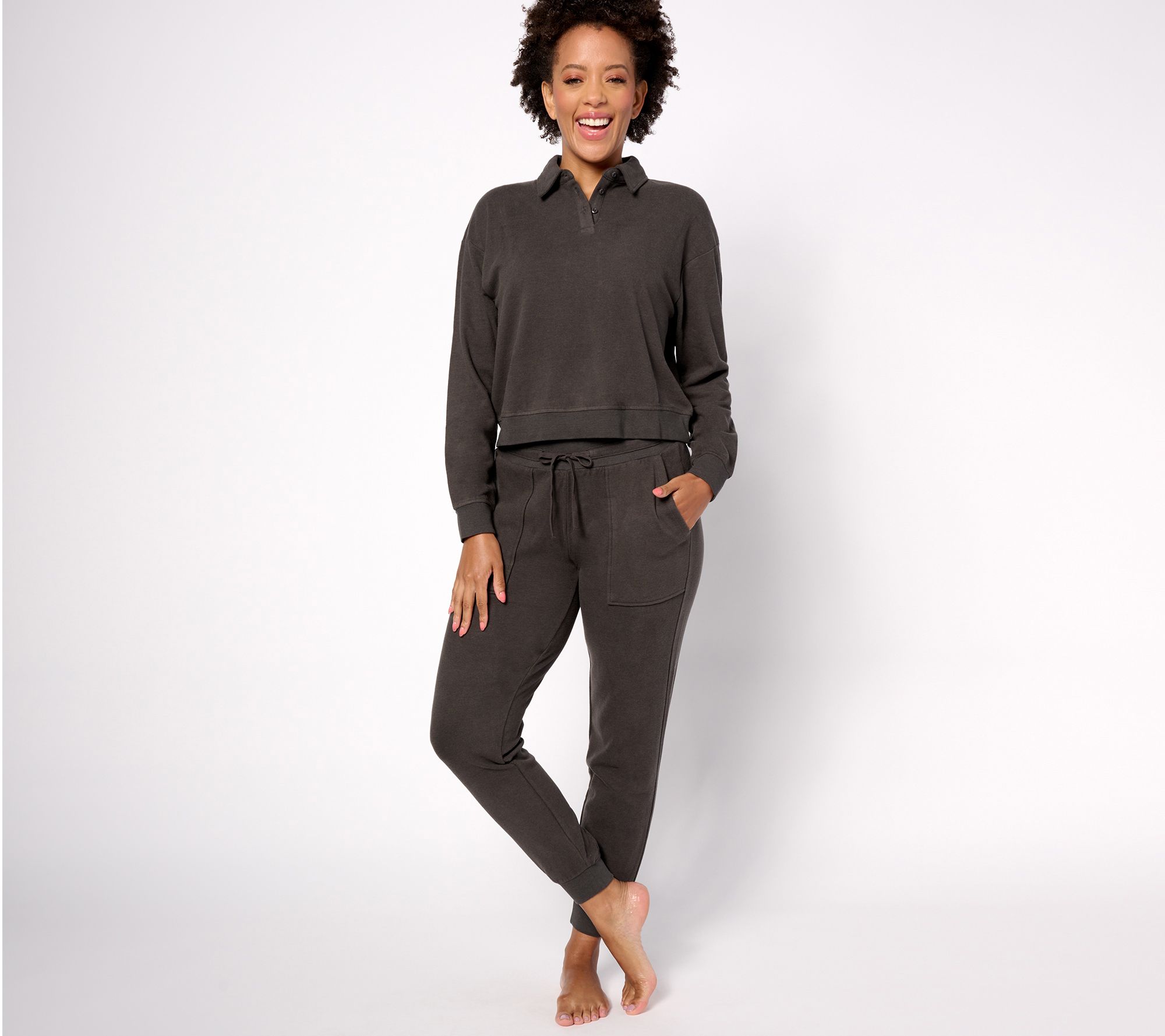 Barefoot Dreams Regular Malibu Collection Brushed Fleece Set