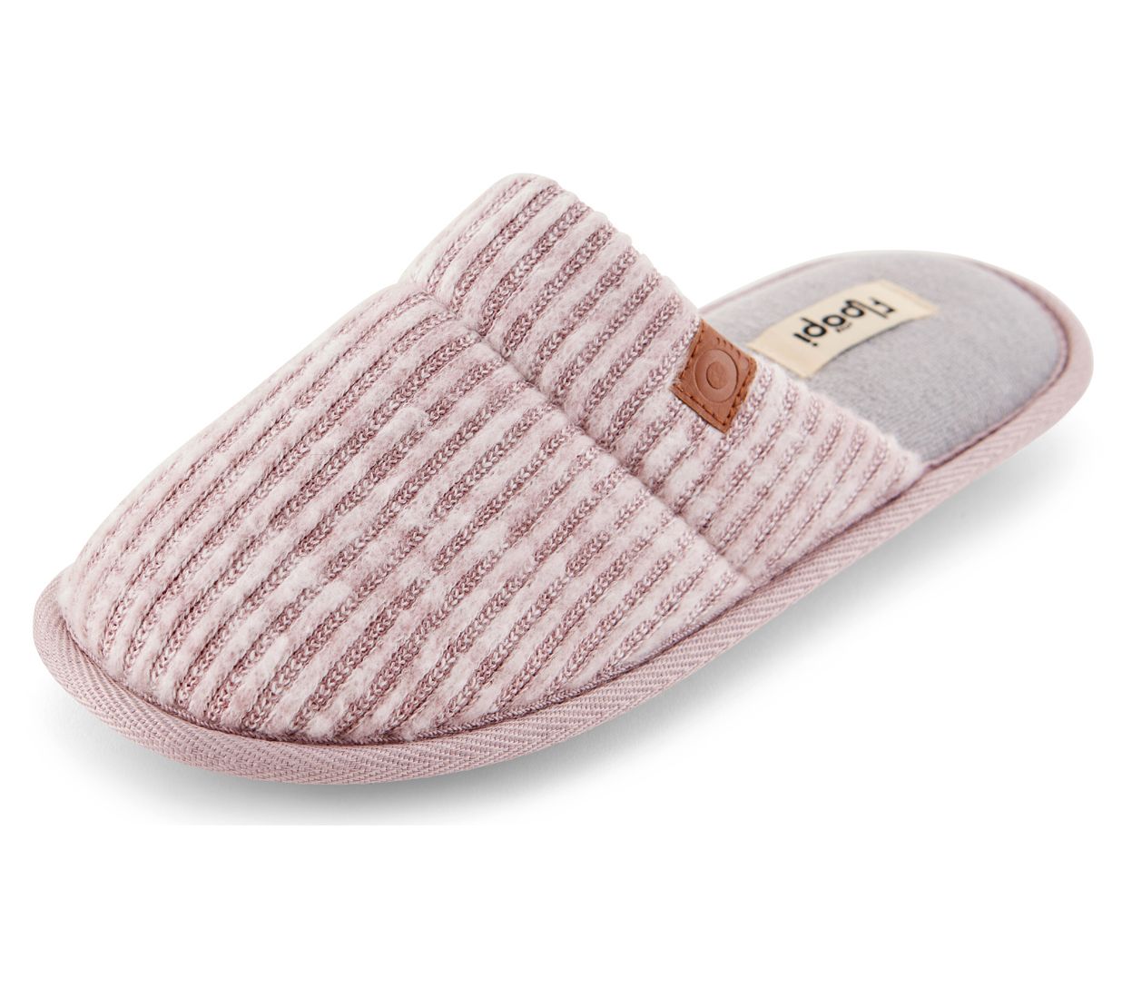 Floopi Women's Open-Back Quilted Slipper - Shely - QVC.com