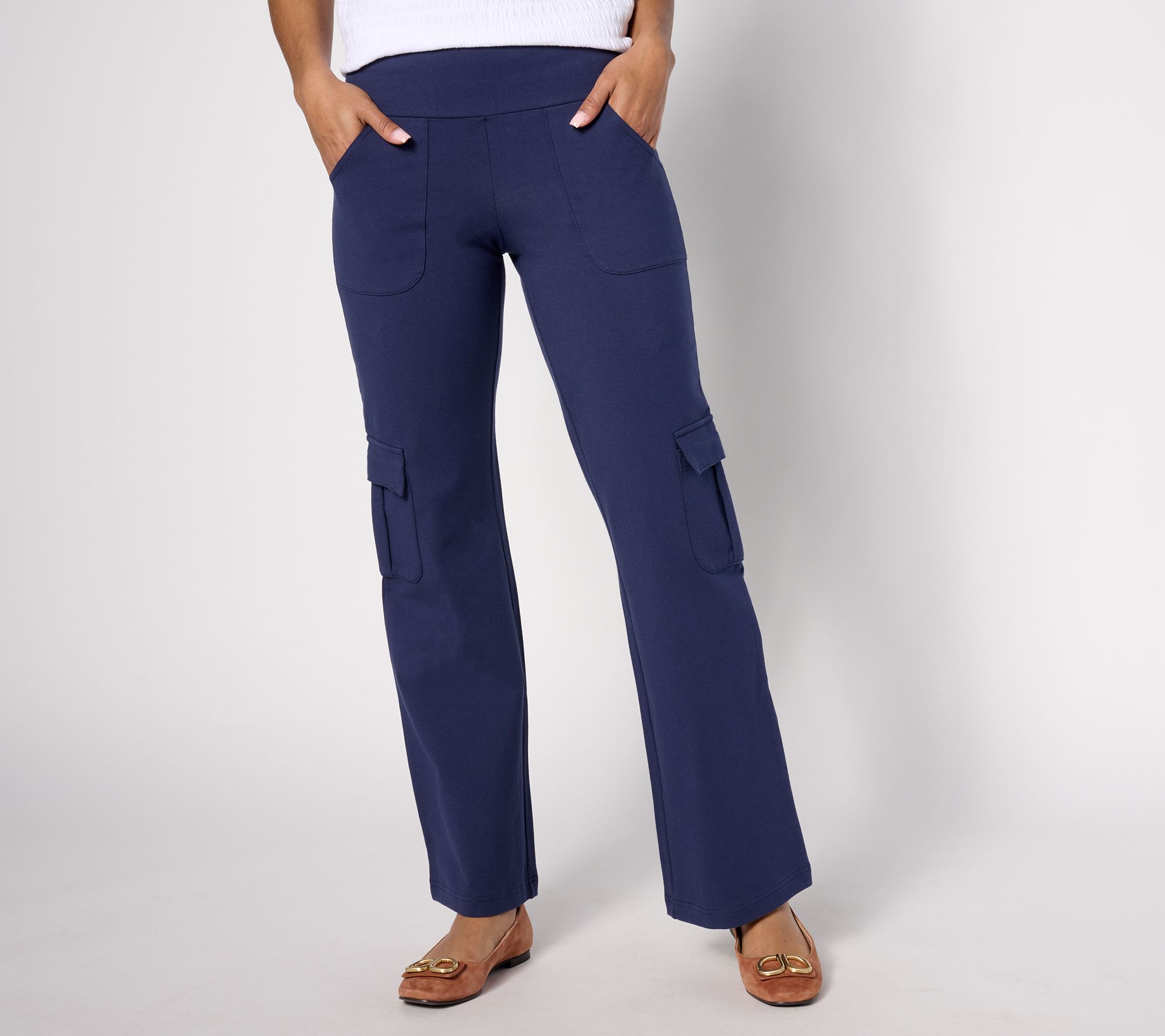 Wicked by Women with Control Tall Ankle Pants with Pockets