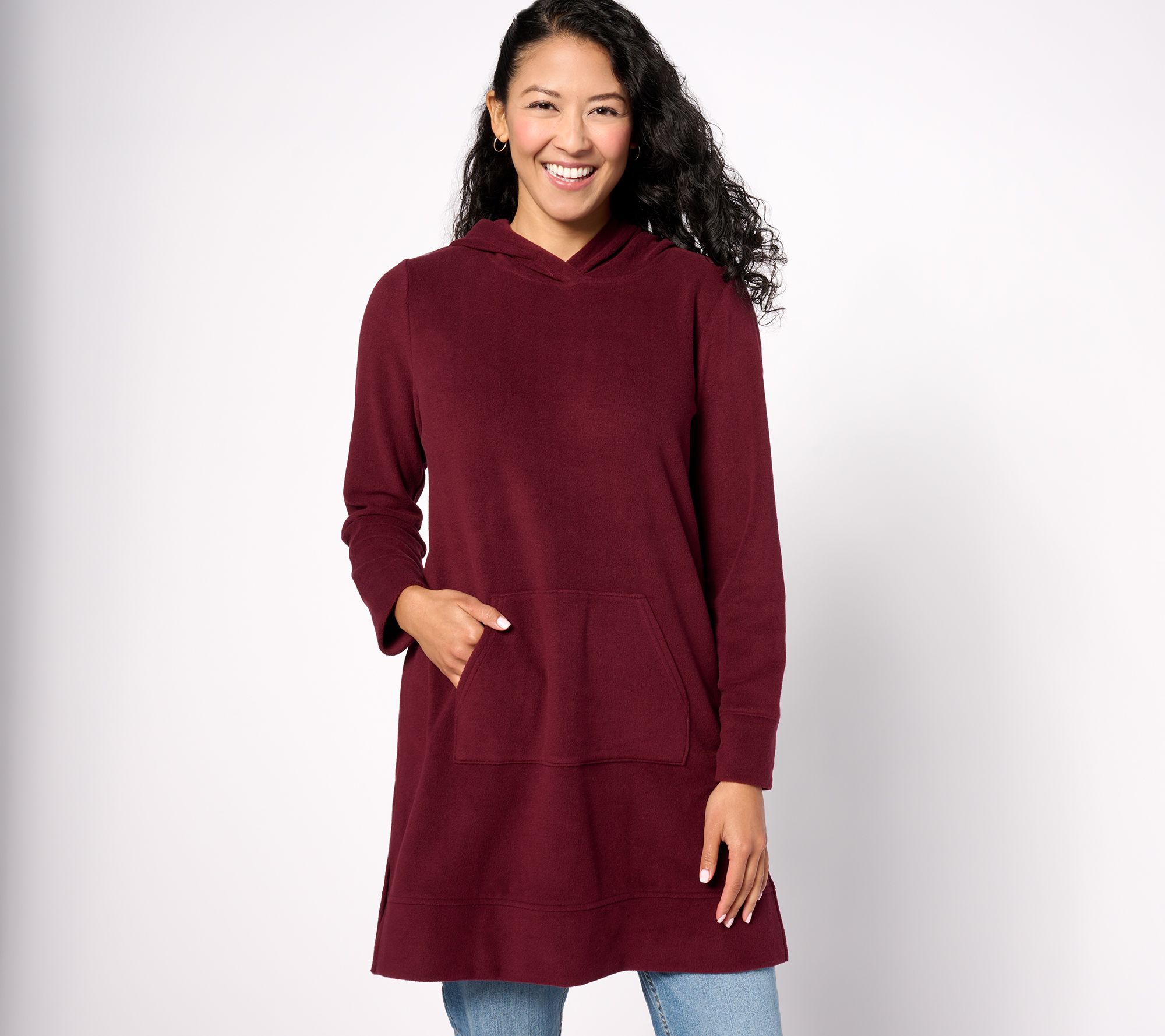 Qvc oversized sweatshirts sale