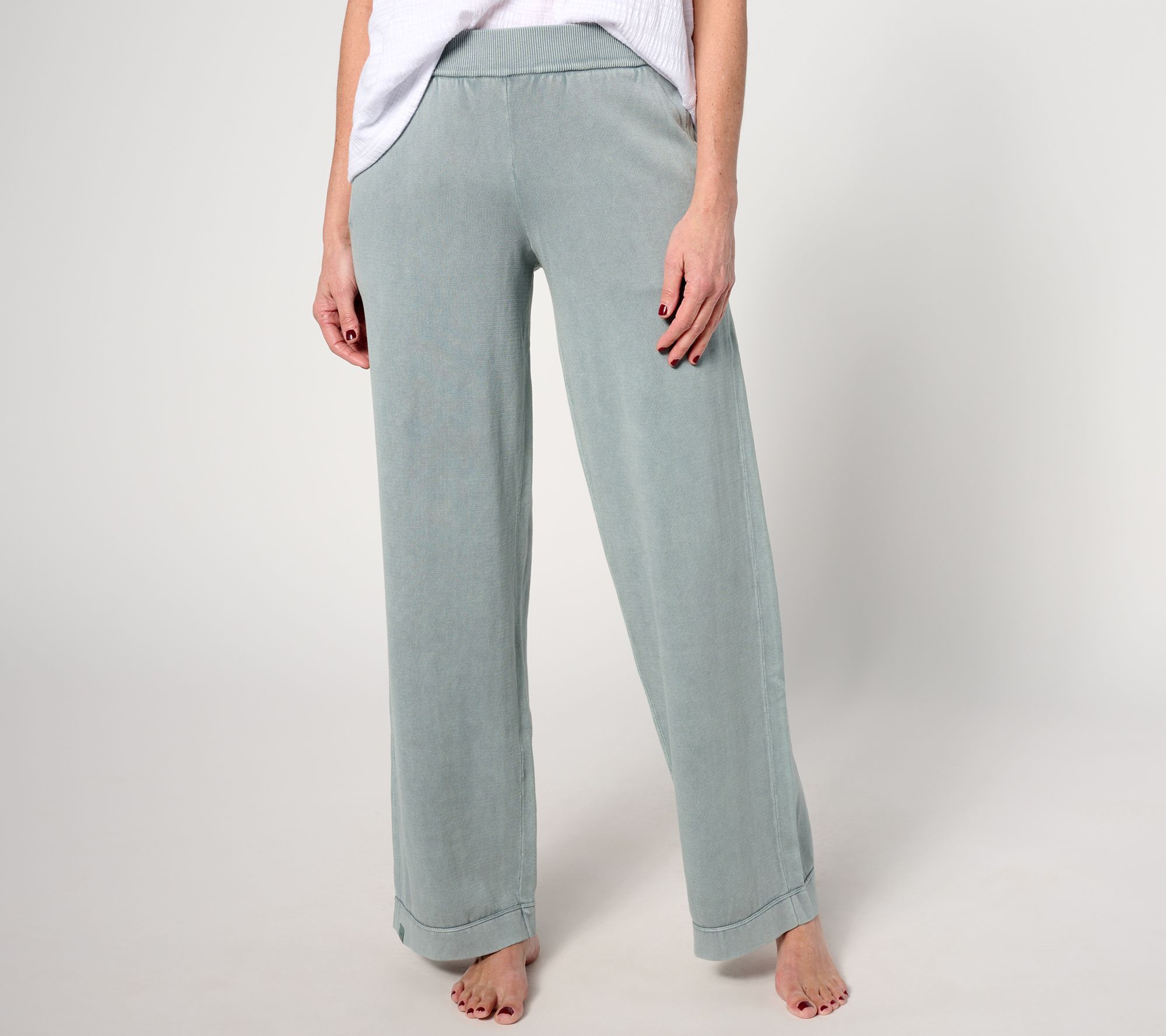 Barefoot Dreams 100% Cotton Tall Sunbleached Seamed Pant