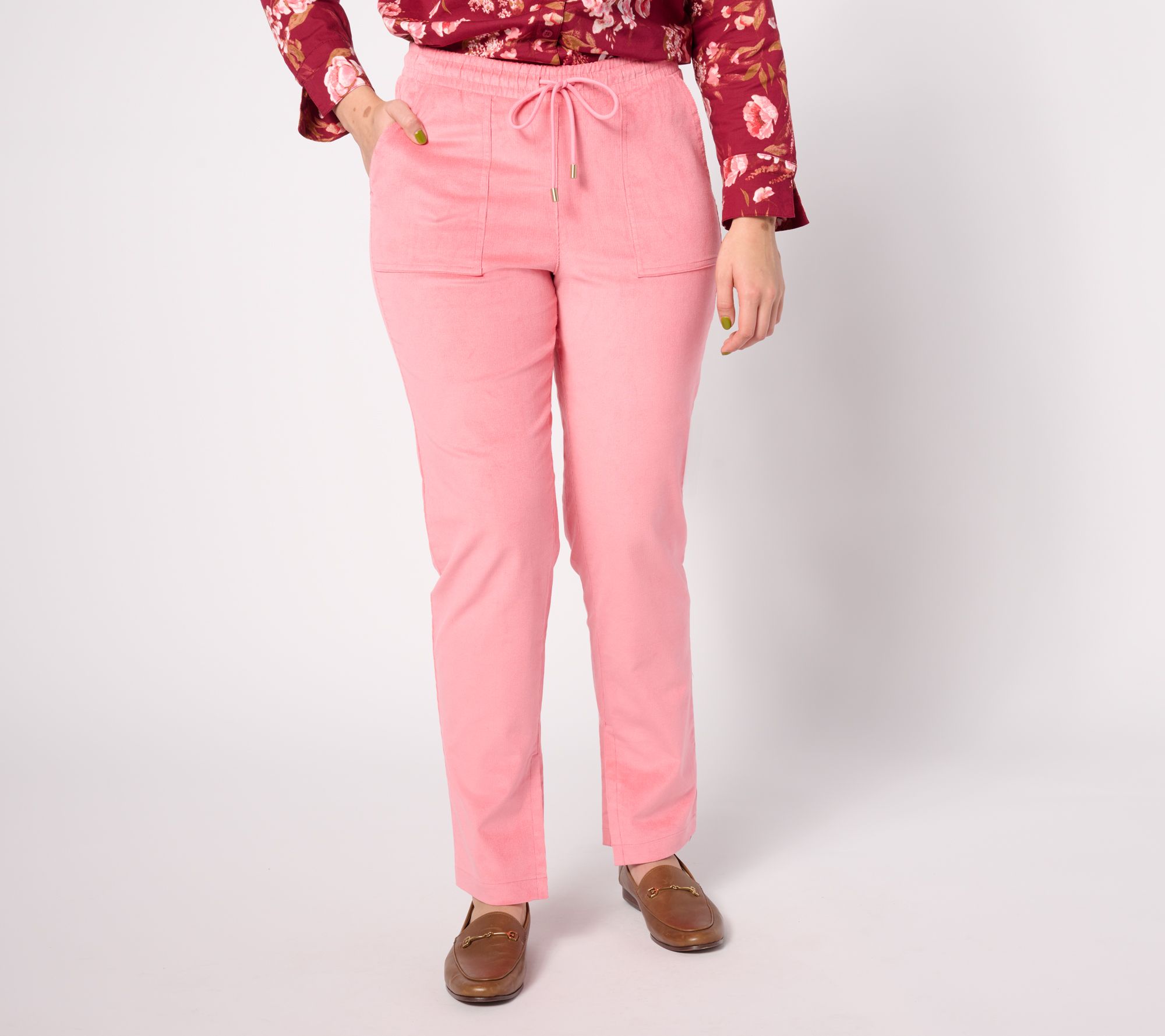 "As Is" Denim & Co. Adaptive Heritage Pull On Pant