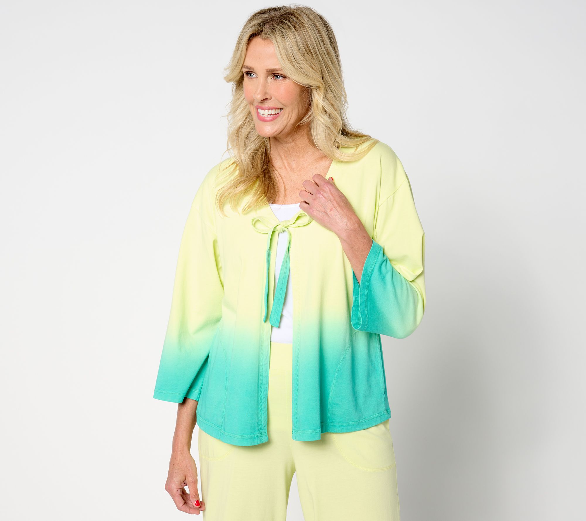 "As Is" LOGO by Lori Goldstein Beach to Street Dip Dye Topper