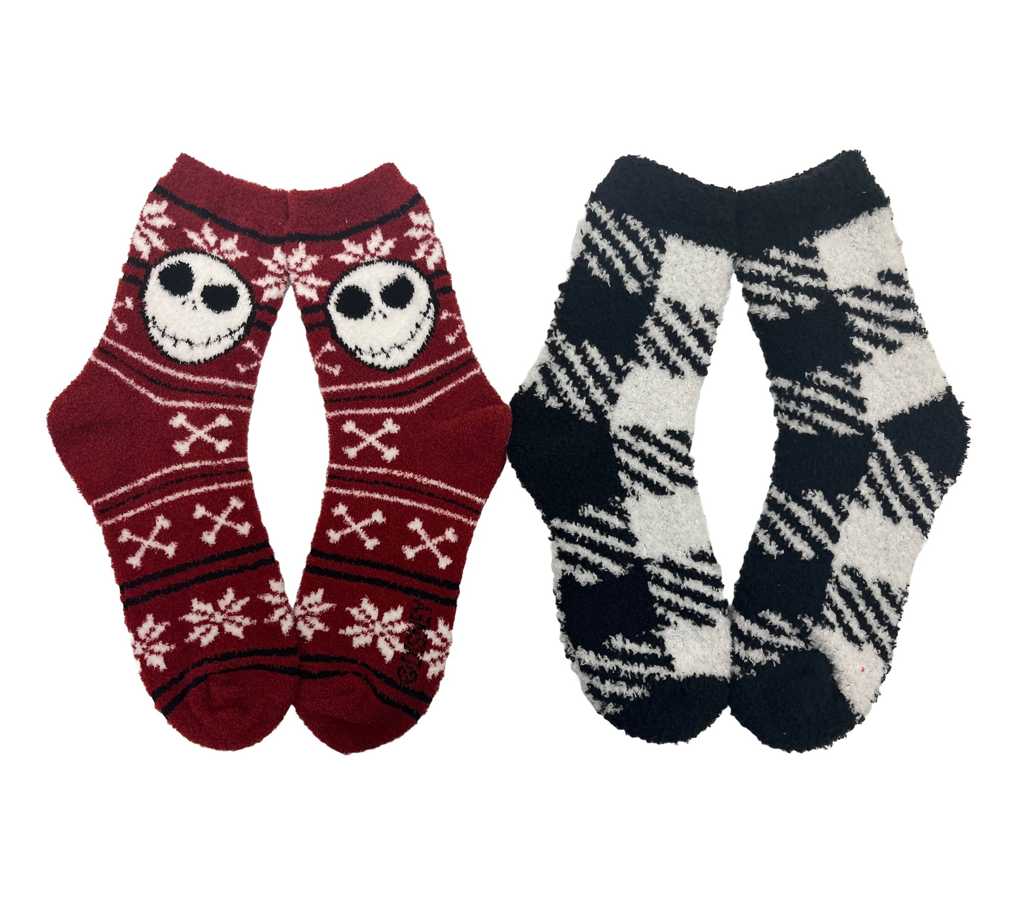 Nightmare Before Christmas Ladies' Holiday Cozy Crew Socks Set