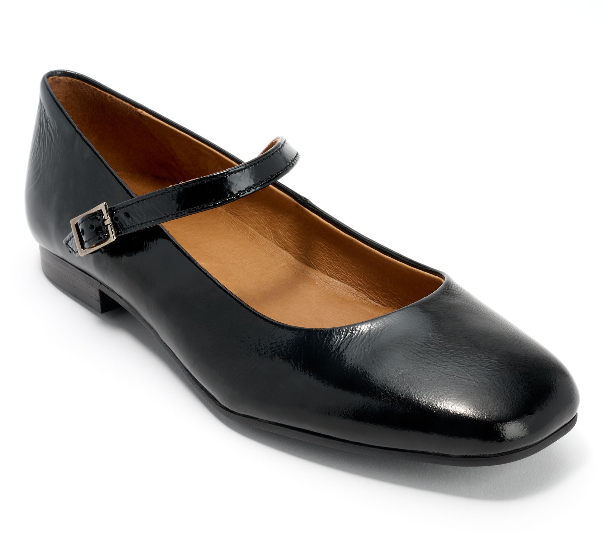 "As Is" Miz Mooz Leather Mary Jane Flats - Zahara
