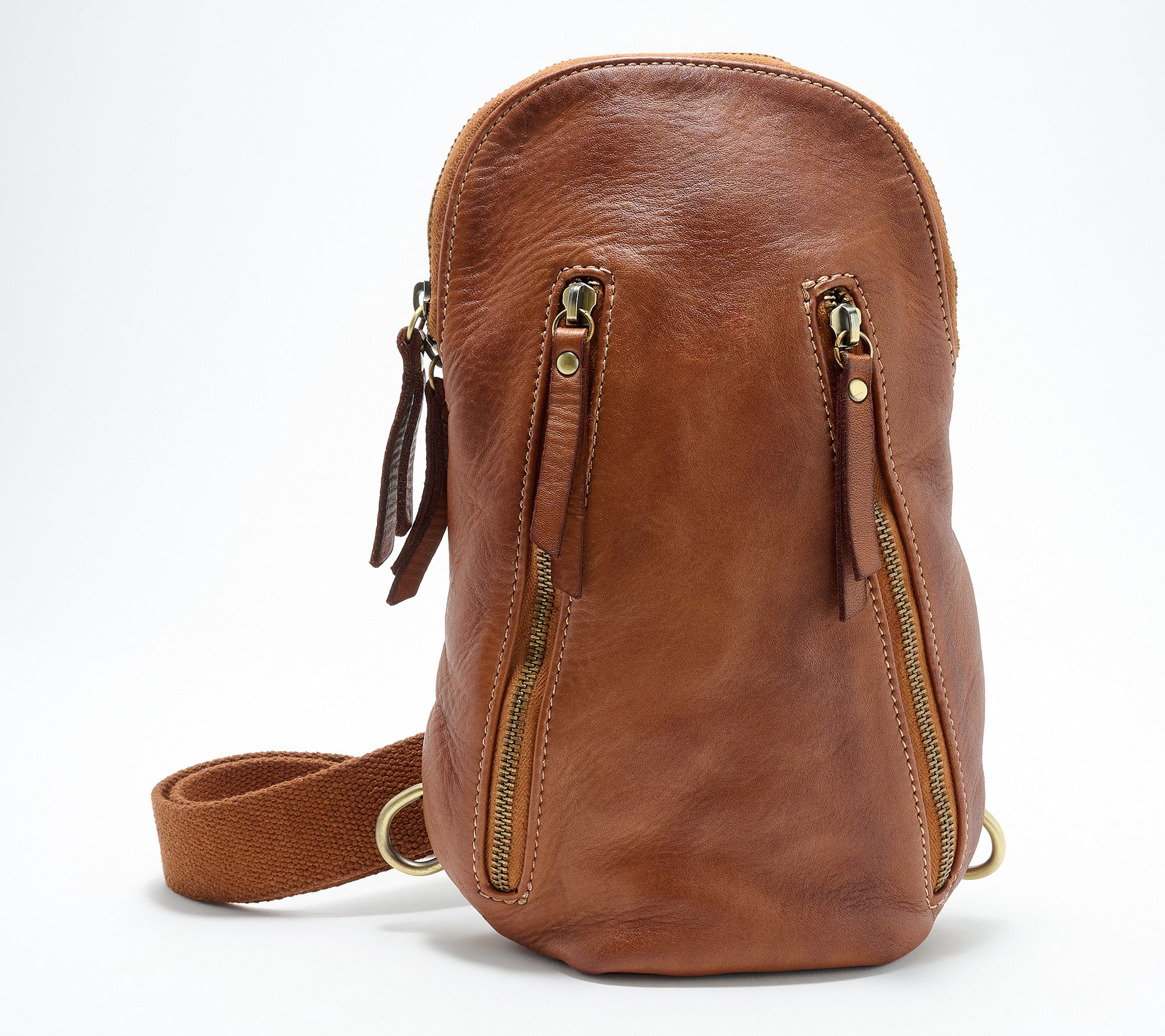 Bolsa Nova Leather Logan Sling Bag