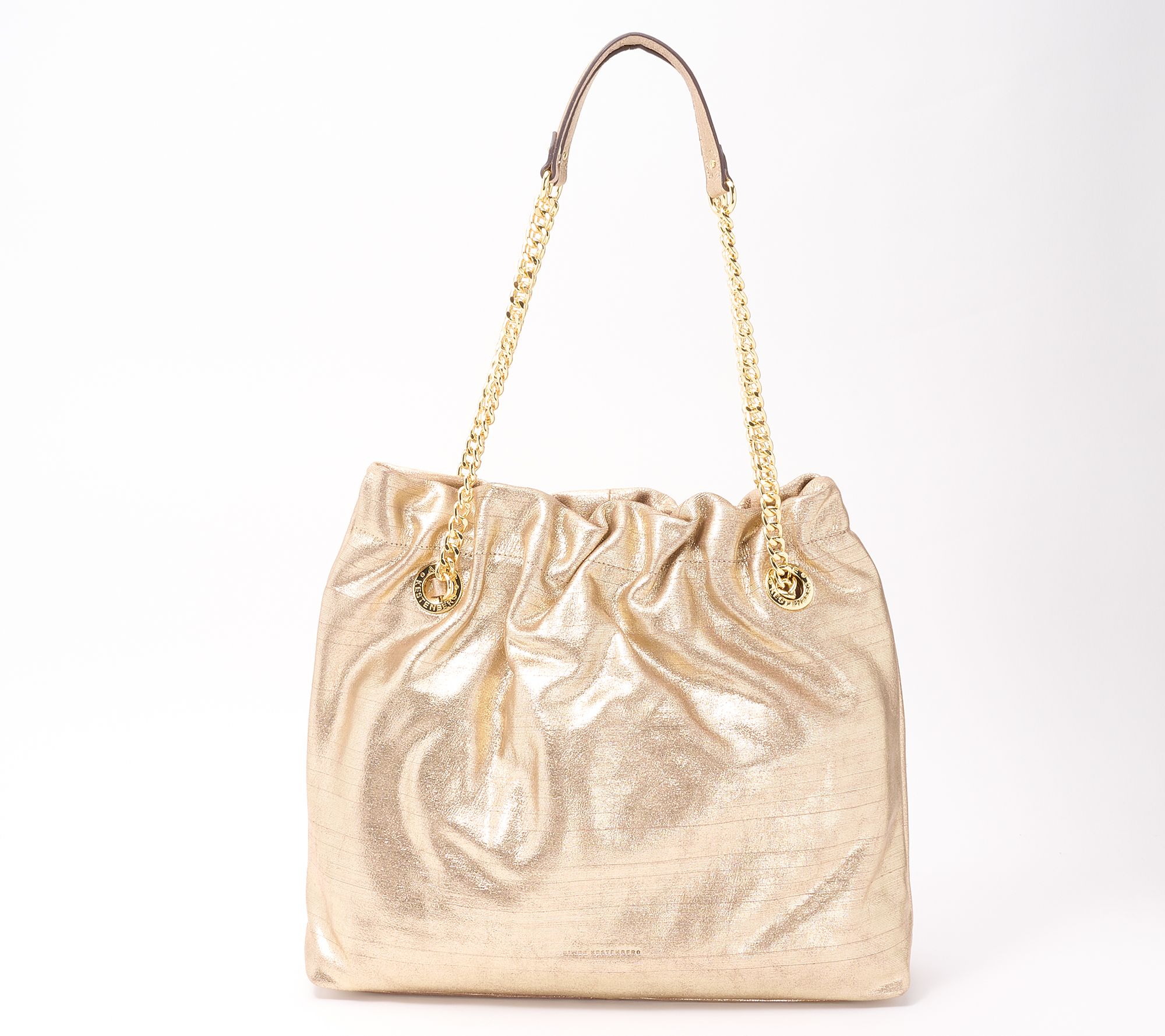 "As Is" Aimee Kestenberg Leather Tribeca Chain Tote