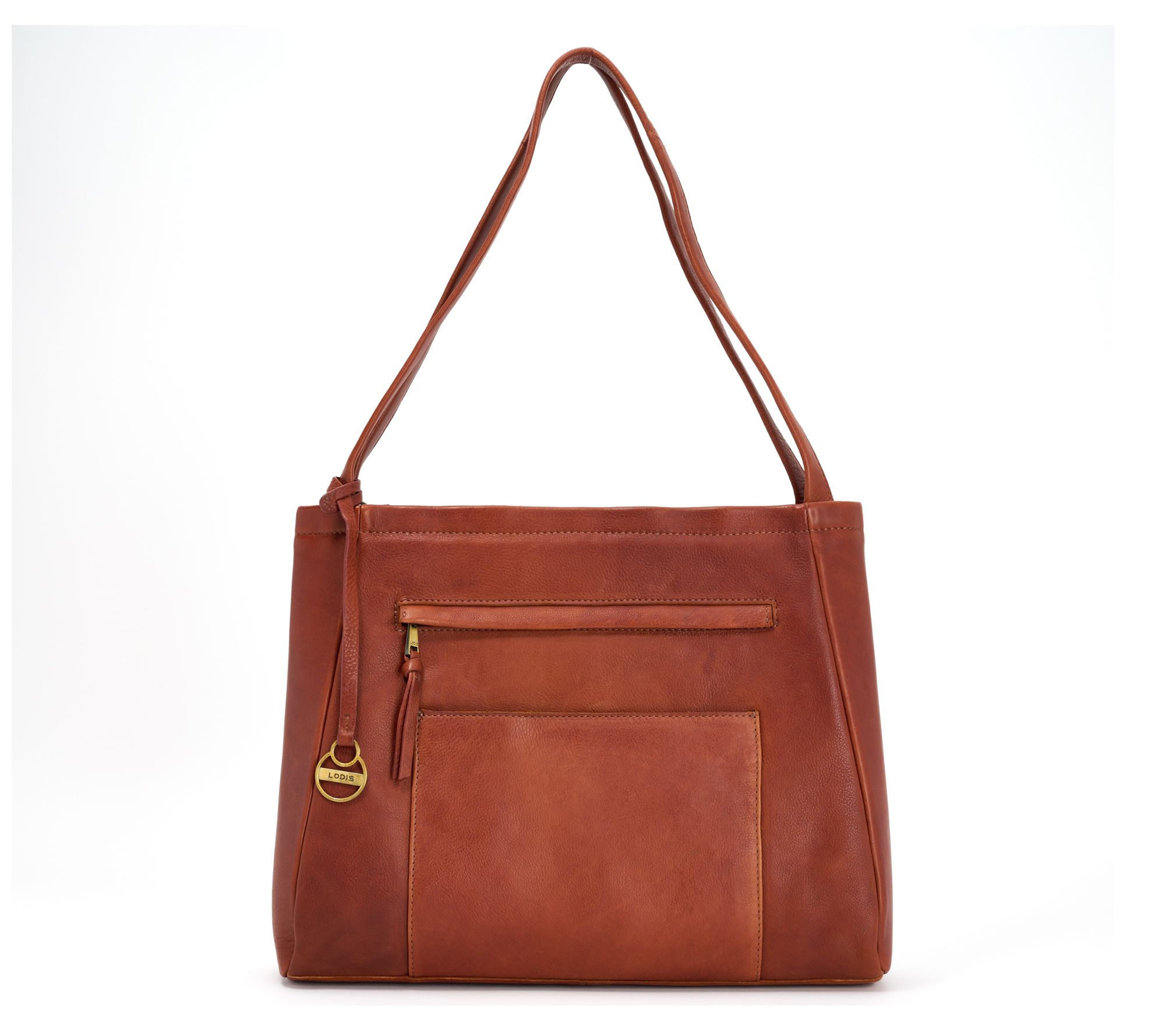 "As Is" LODIS Lamba Leather Laurel Shoulder Bag