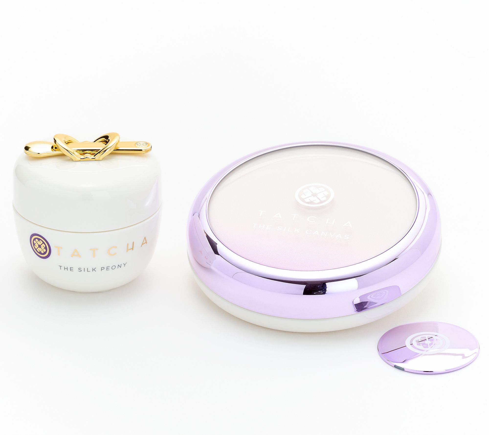 TATCHA Silk Peony Eye Cream and Silk Canvas 2-Piece Kit