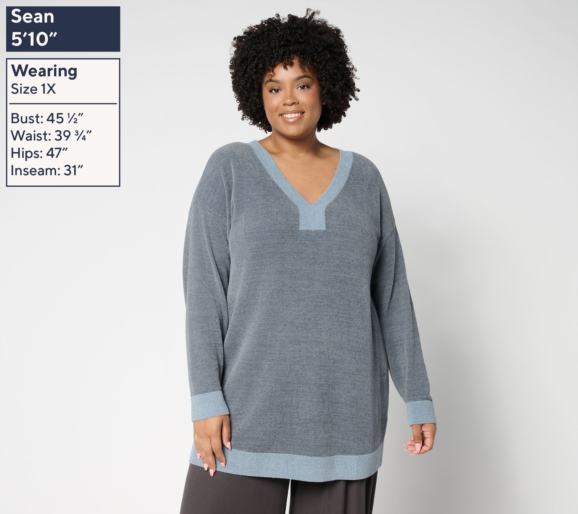BAREFOOT DREAMS - ちゃみちゃん CozyChic Ultra Lite® Heather Stripe Rib Pant
