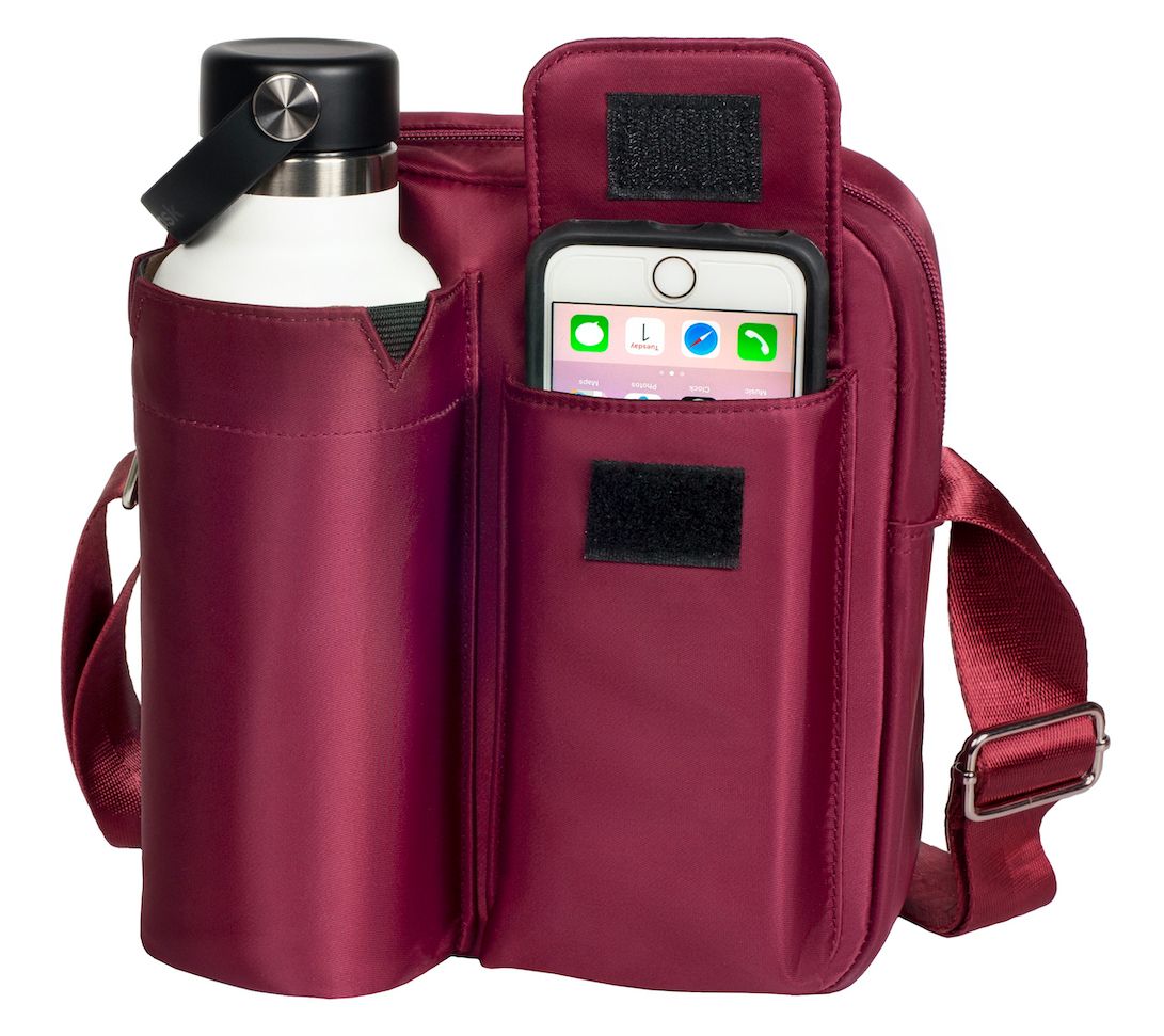 Organizzi DayTripper RFID Protected Crossbody Hydro-Bag