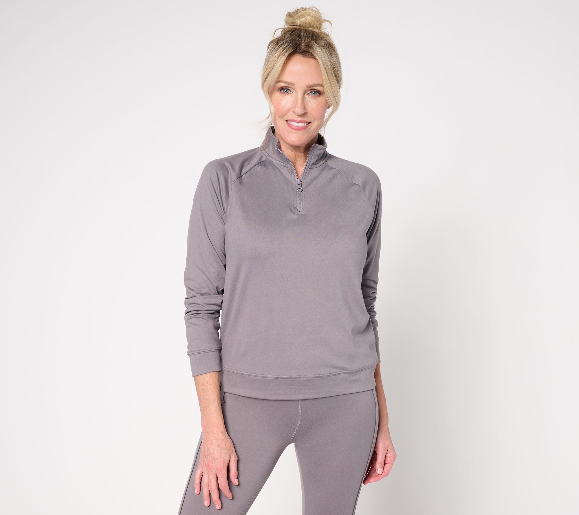 "As Is" Barefoot Dreams Malibu Butterchic 1/2 Zip Pullover