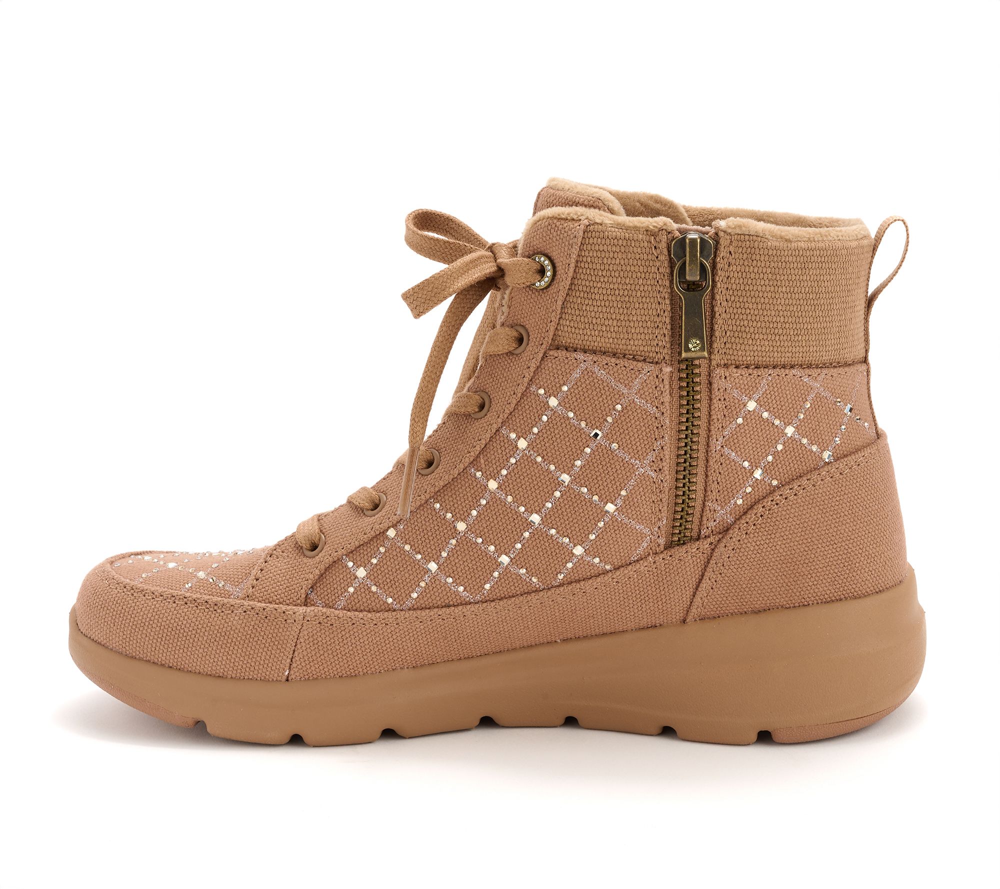 Martha Stewart x Skechers On-the-GO Lace Up Hiker Boots - QVC.com