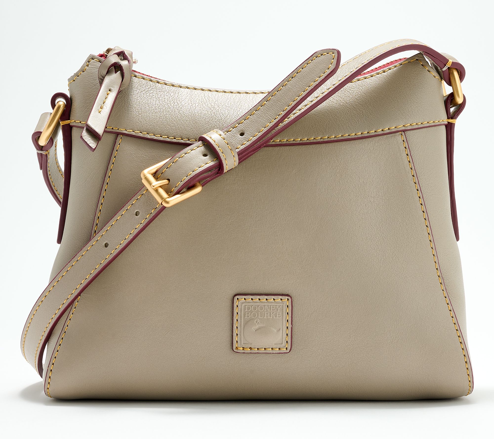 "As Is" Dooney & Bourke Florentine Leather Cassidy Small Crossbody