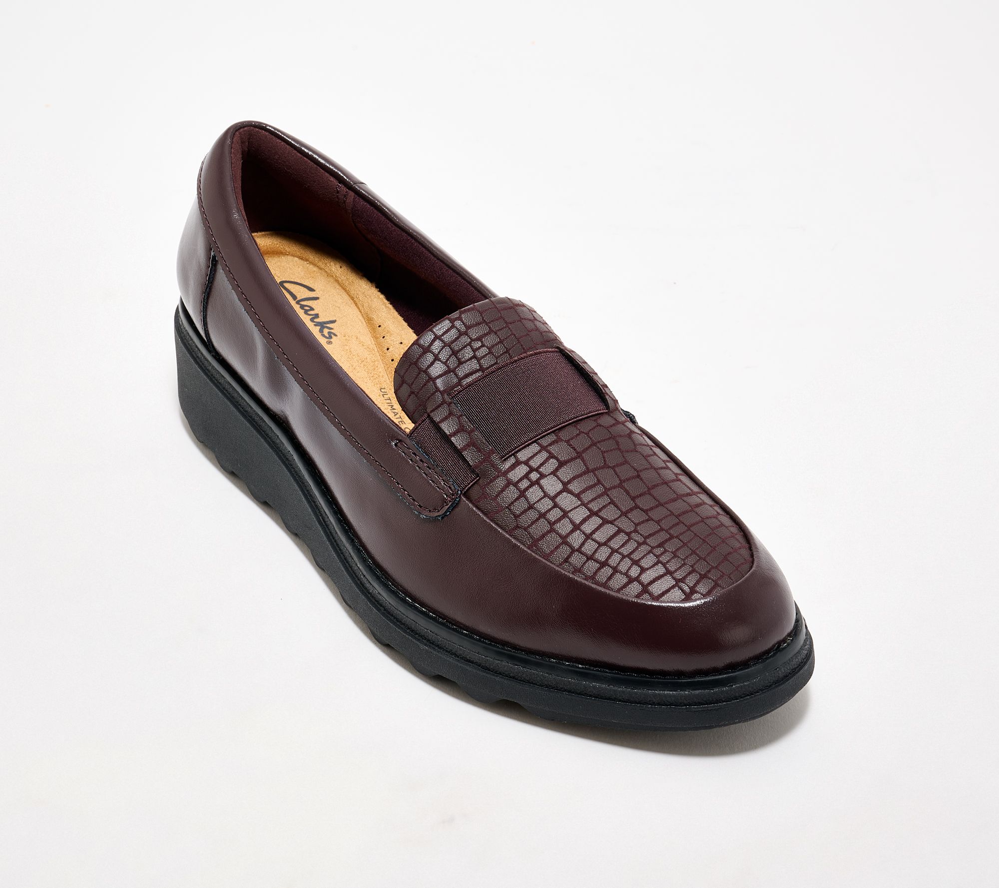 Clarks Collection Leather Loafers - Sharon Pace