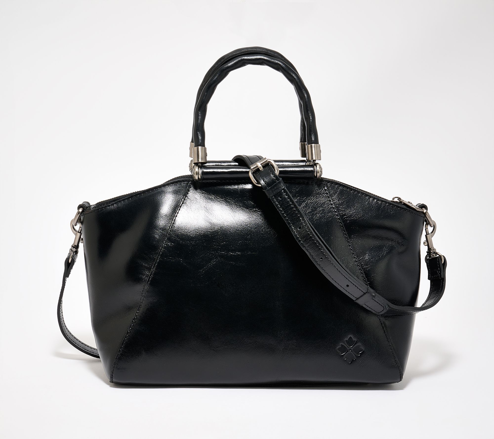 Patricia Nash Leather Holland Top Handle Satchel