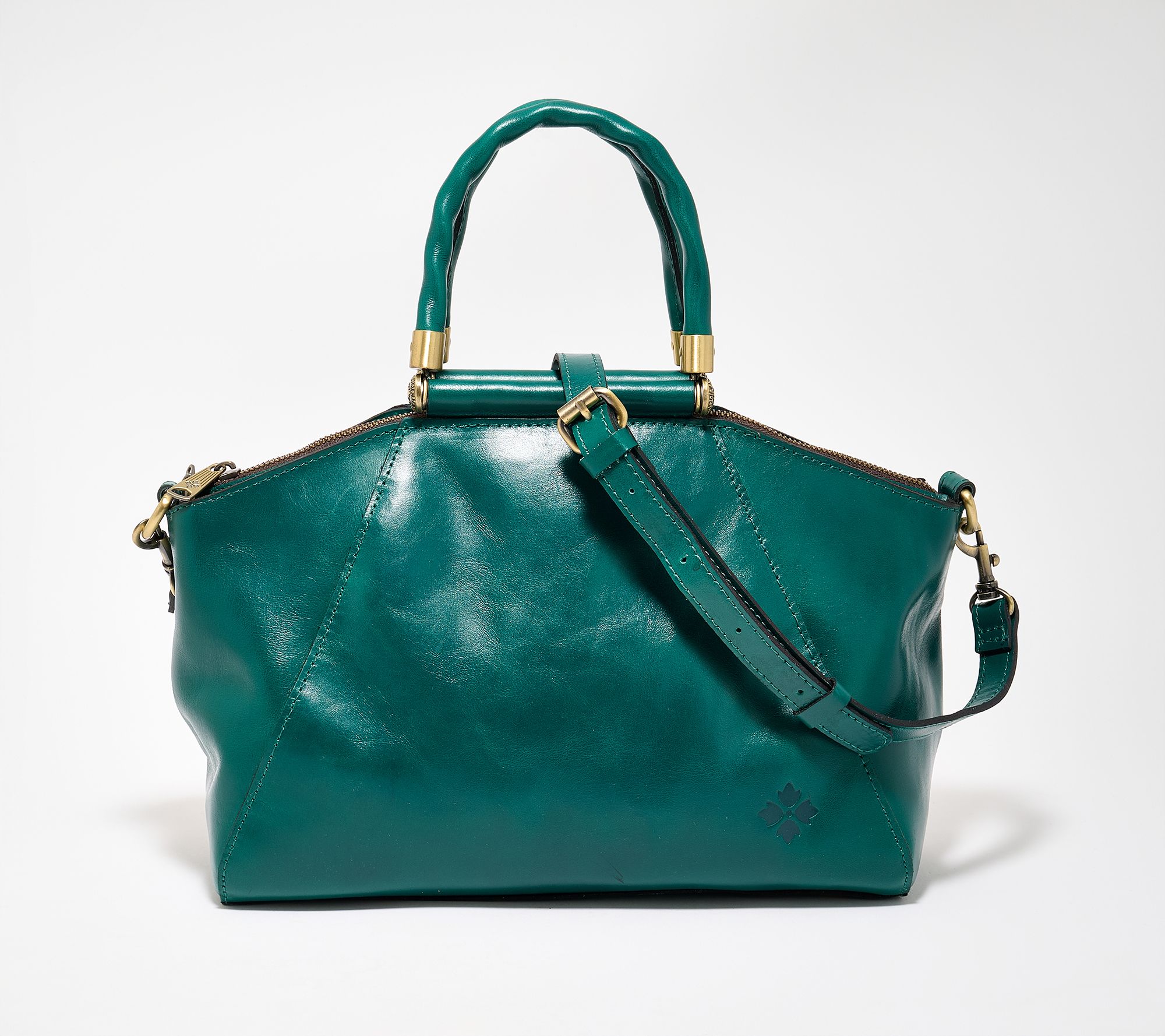 Patricia Nash Leather Holland Top Handle Satchel