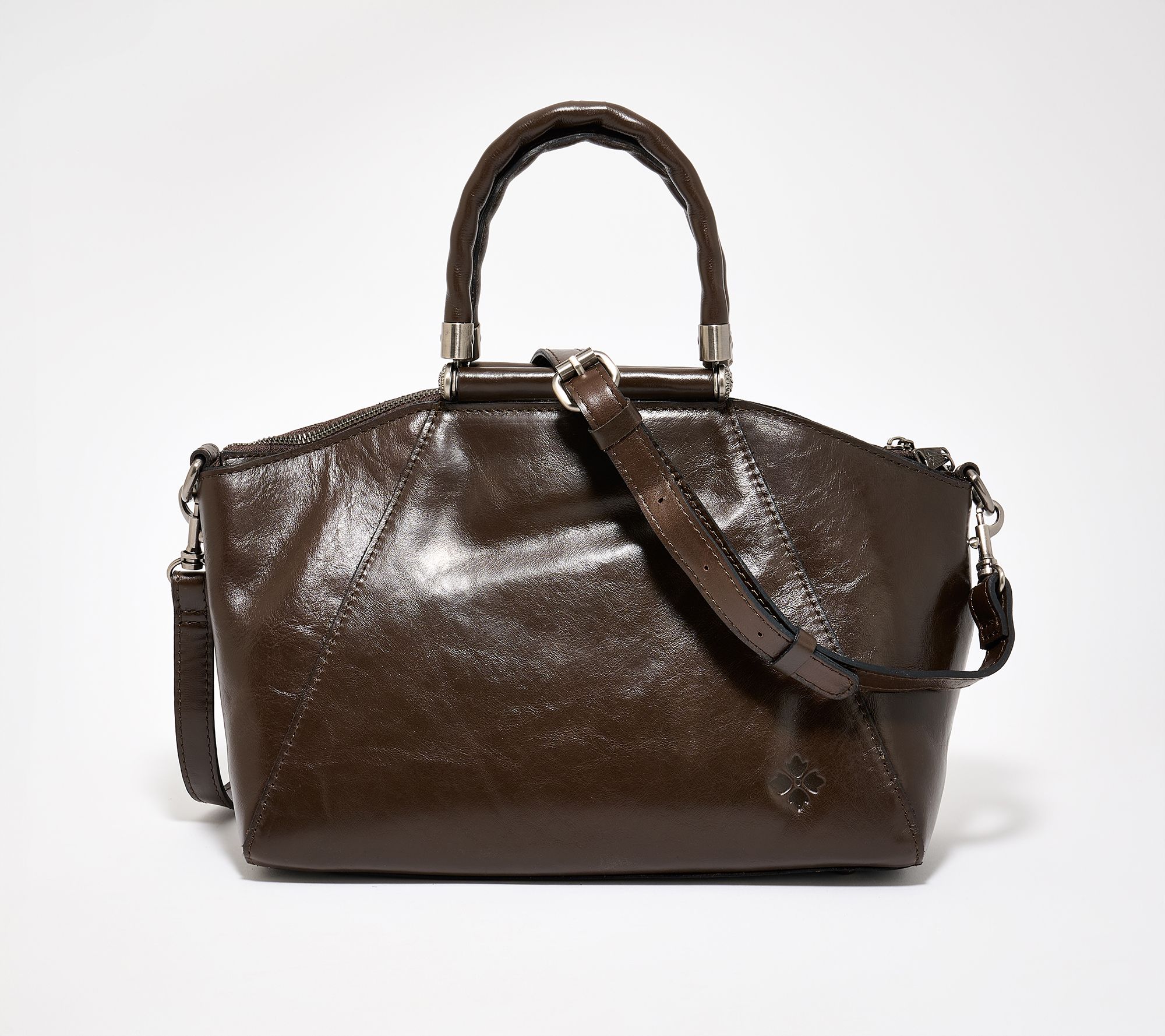 Patricia Nash Leather Holland Top Handle Satchel