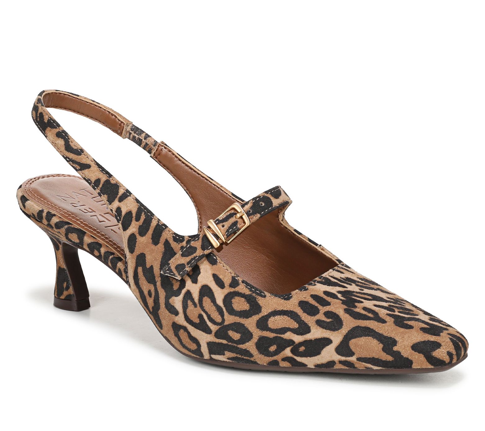 Naturalizer Leather Mary Jane Slingback Pumps -Gemini