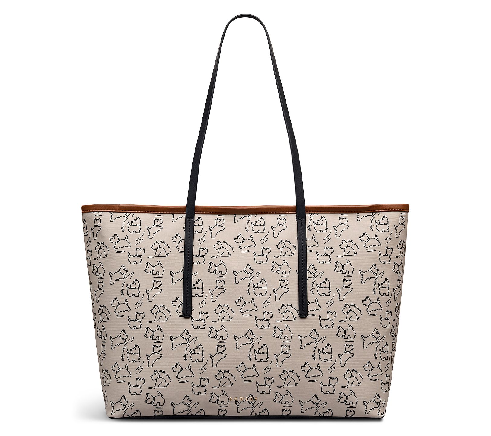 RADLEY Radley Toile 小型オープントップグラブ Satchels | Leather Satchel Bags | Grab Bags | Radley London