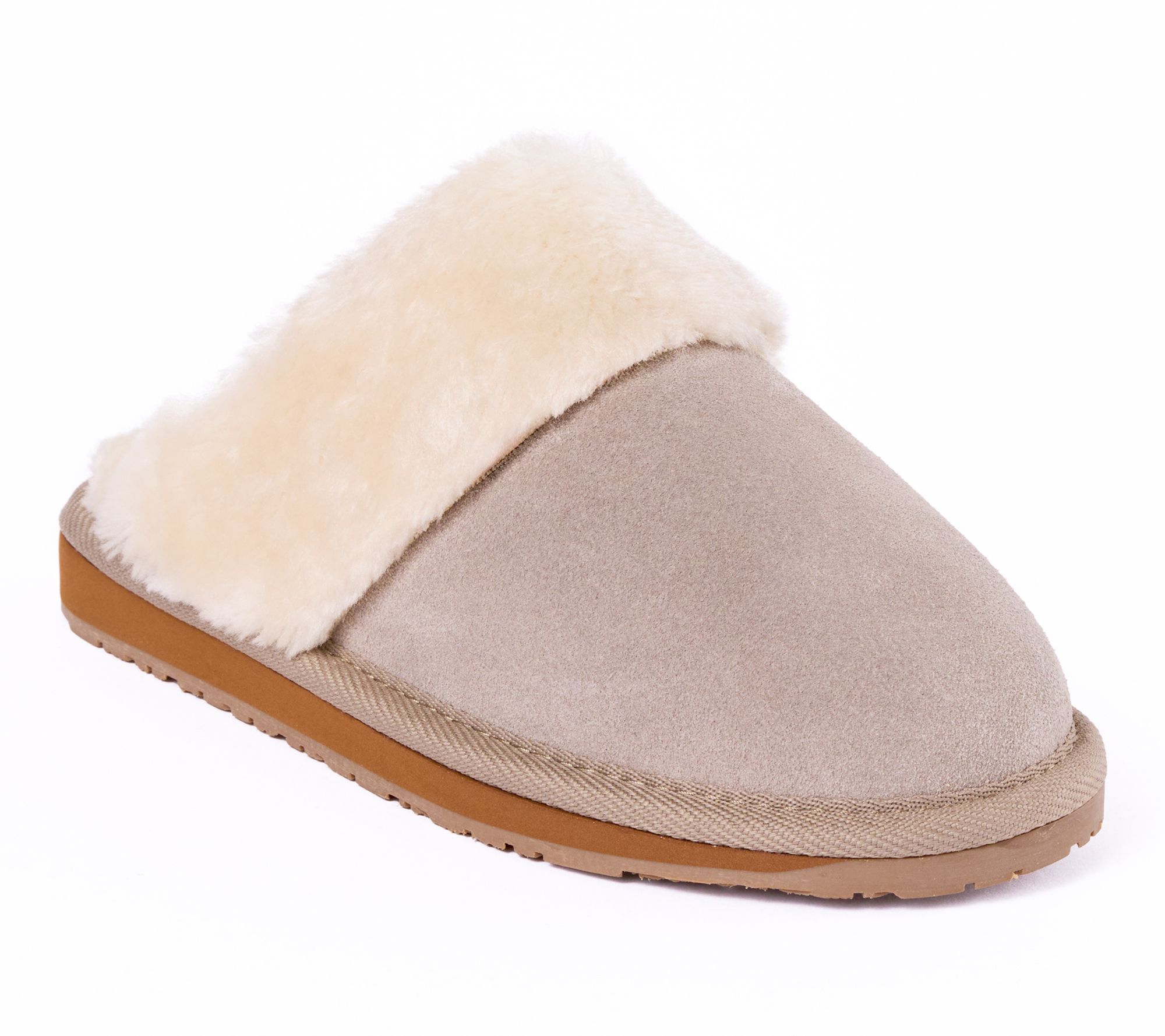 Minnetonka Women's Carefree Scuff Suede Slippers
