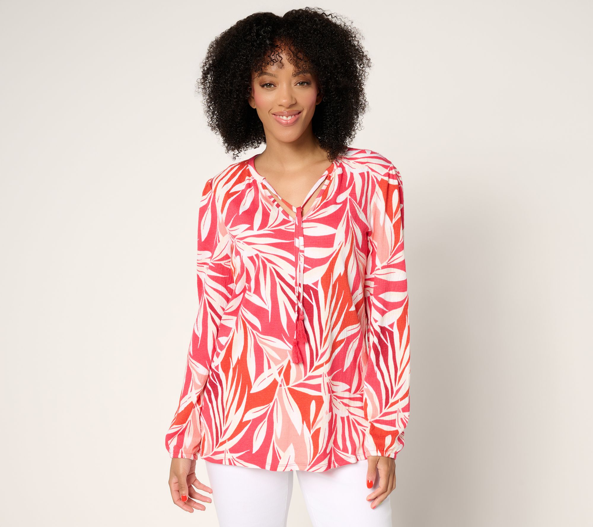 "As Is" Belle by Kim Gravel Packabelle Gotta Getaway Tassel Top