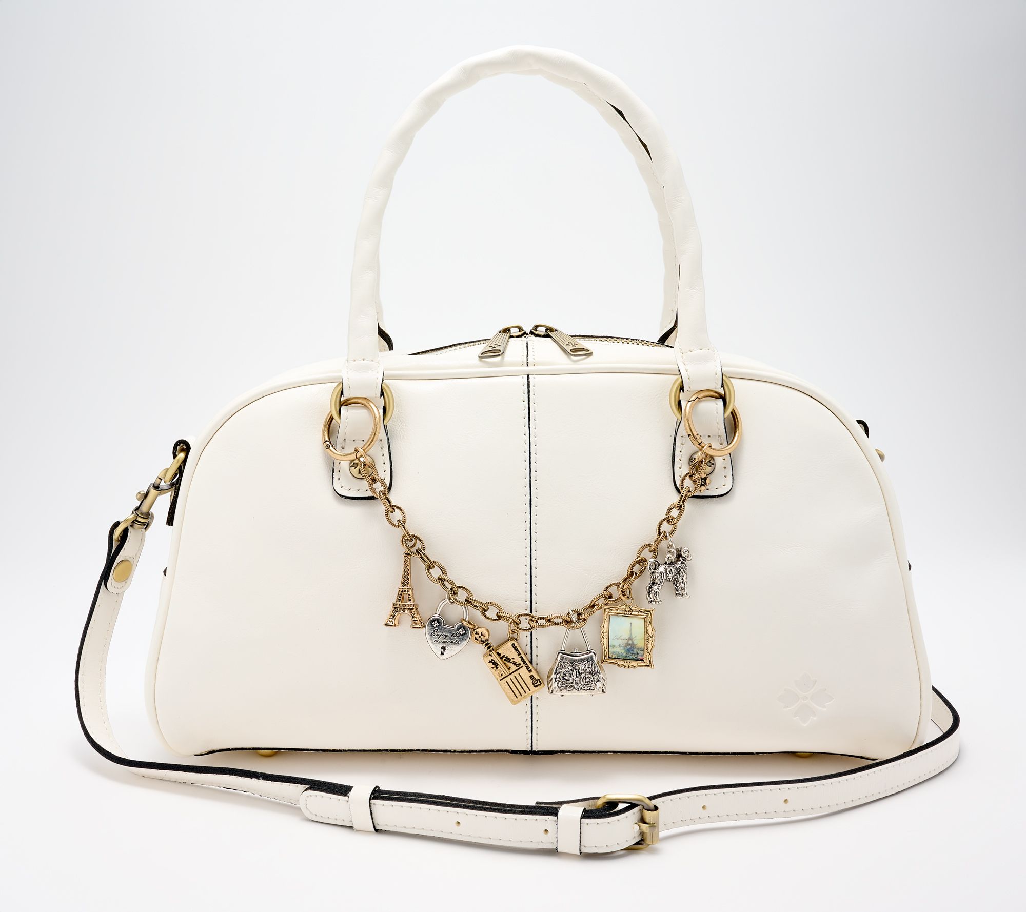 Patricia Nash Pomezia Satchel with Charms
