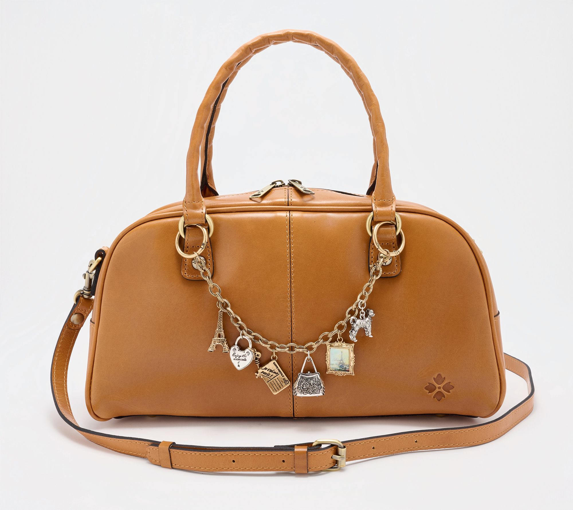 Patricia Nash Pomezia Satchel with Charms
